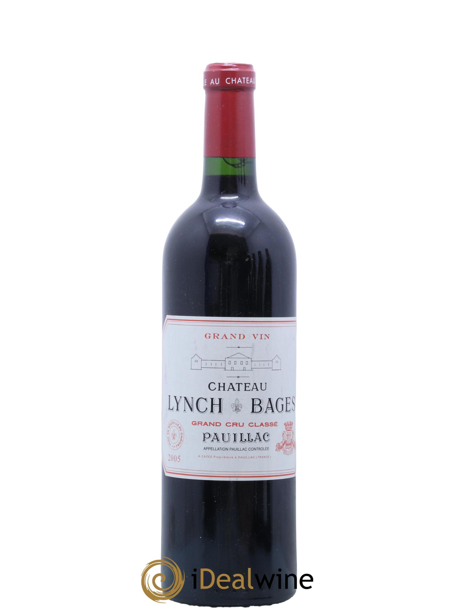Château Lynch Bages 5ème Grand Cru Classé 2005 - Lot de 1 bouteille - 0