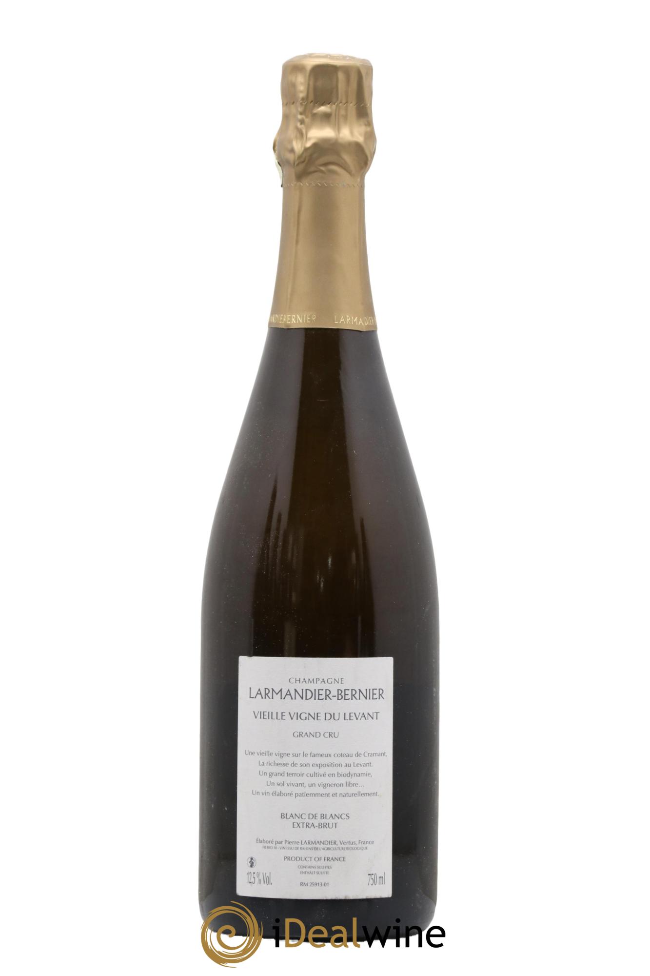 Vieille Vigne du Levant Grand Cru Extra-Brut Larmandier-Bernier 2009 - Posten von 1 Flasche - 1