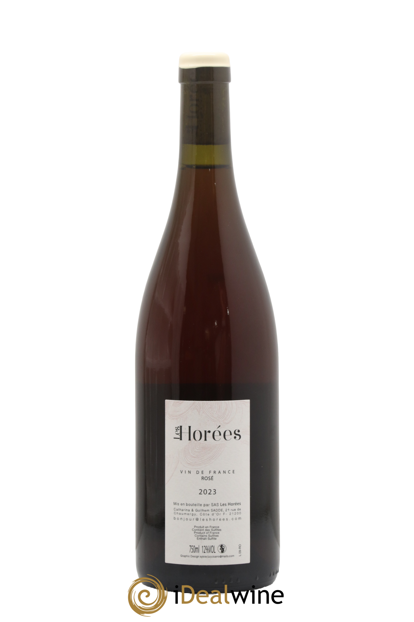 Bourgogne Rosé Bonheur Les Horées 2023 - Lot de 1 bouteille - 1