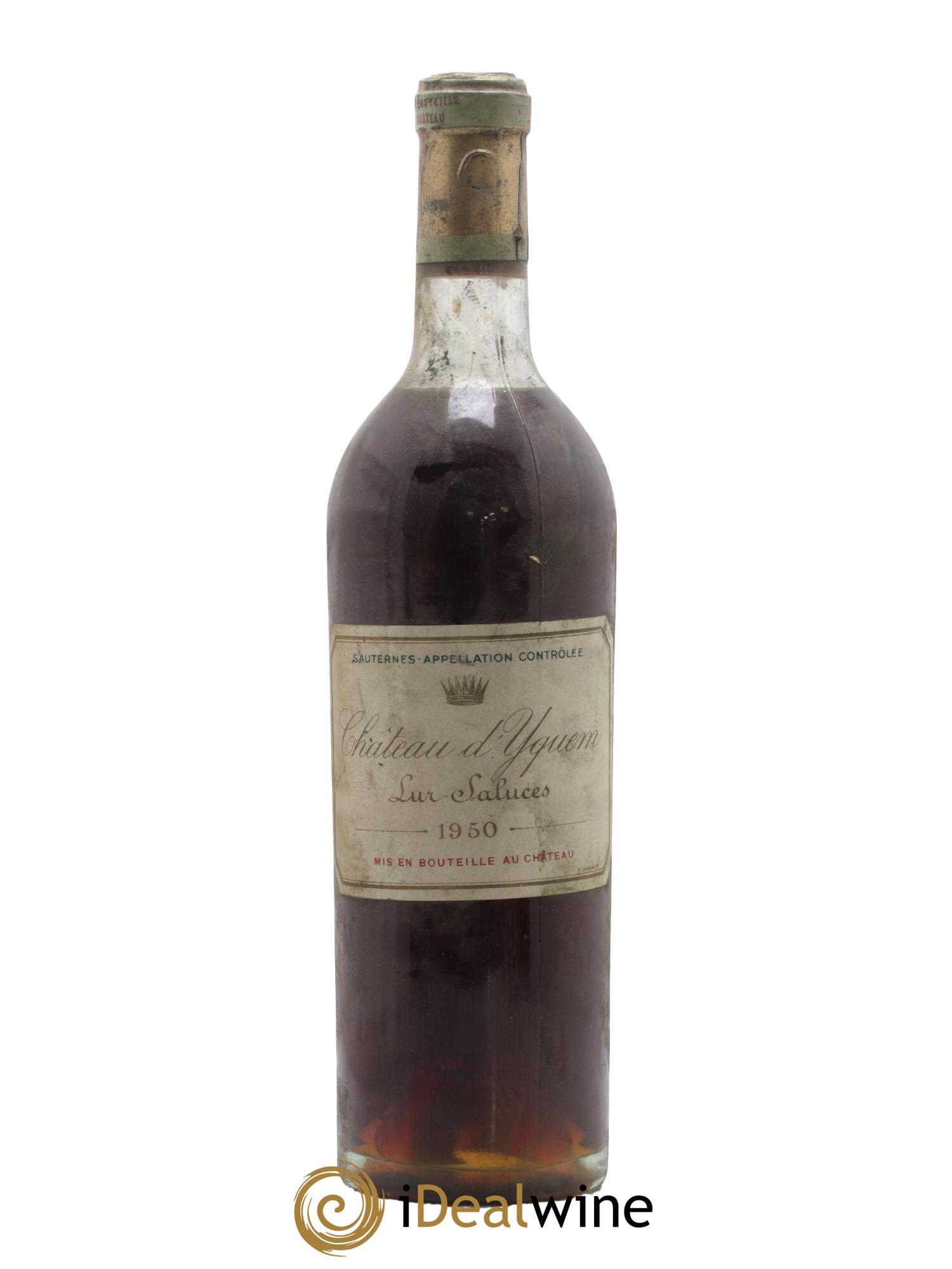Château d' Yquem 1er Cru Classé Supérieur 1950 - Lot de 1 bouteille - 0