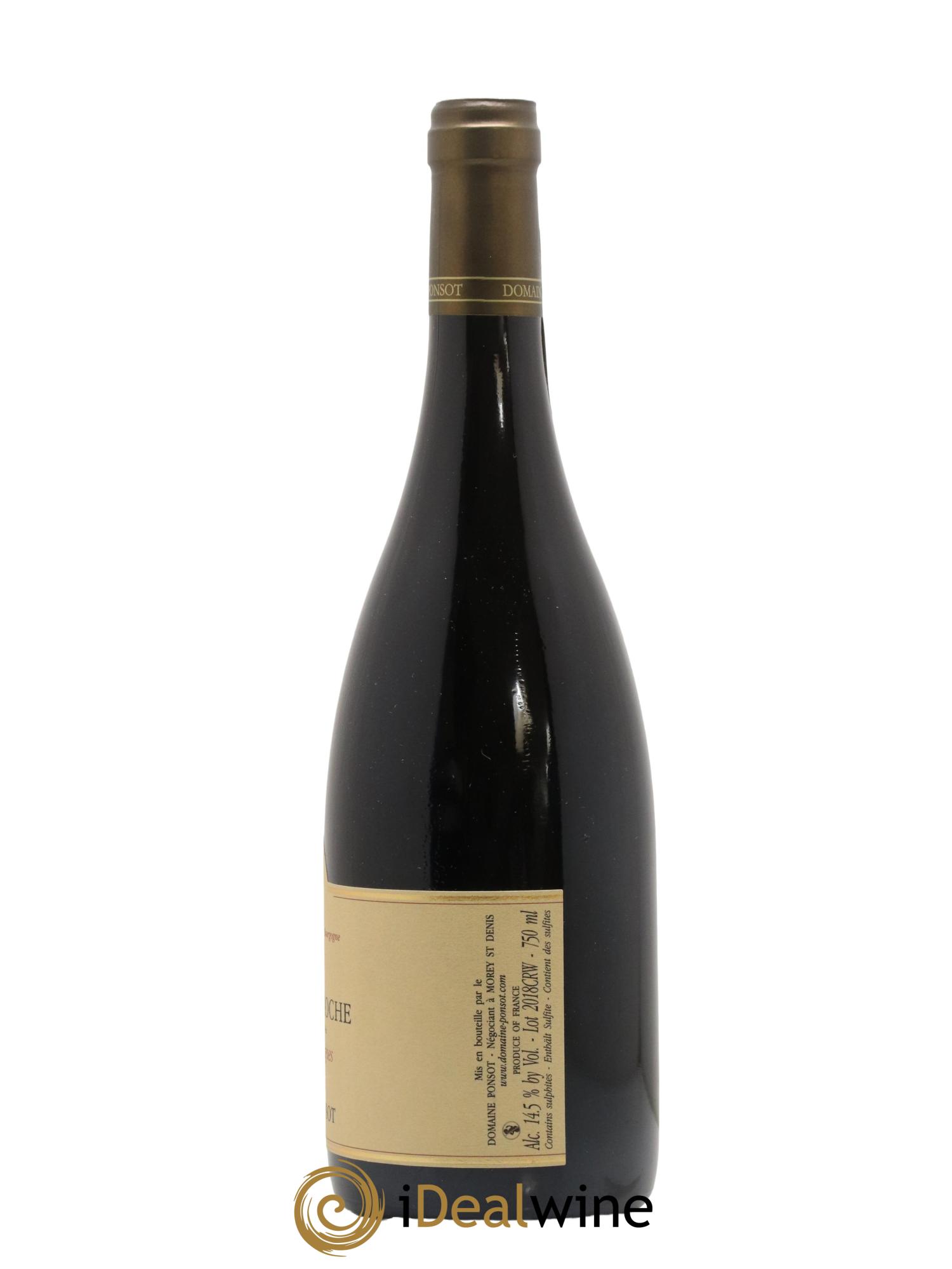 Clos de la Roche Grand Cru Vieilles Vignes Ponsot (Domaine) 2018 - Lot de 1 bouteille - 2