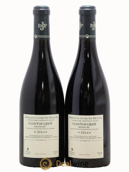 Clos de Vougeot Grand Cru Jacques Prieur (Domaine) 2014 - Lotto di 2 bottiglie - 1