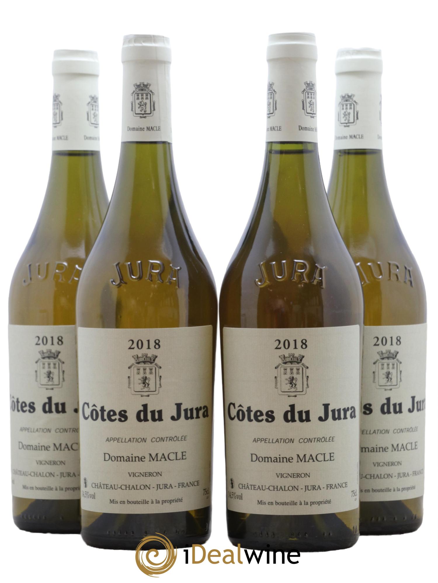 Côtes du Jura Jean Macle 2018 - Lot de 4 bouteilles - 0