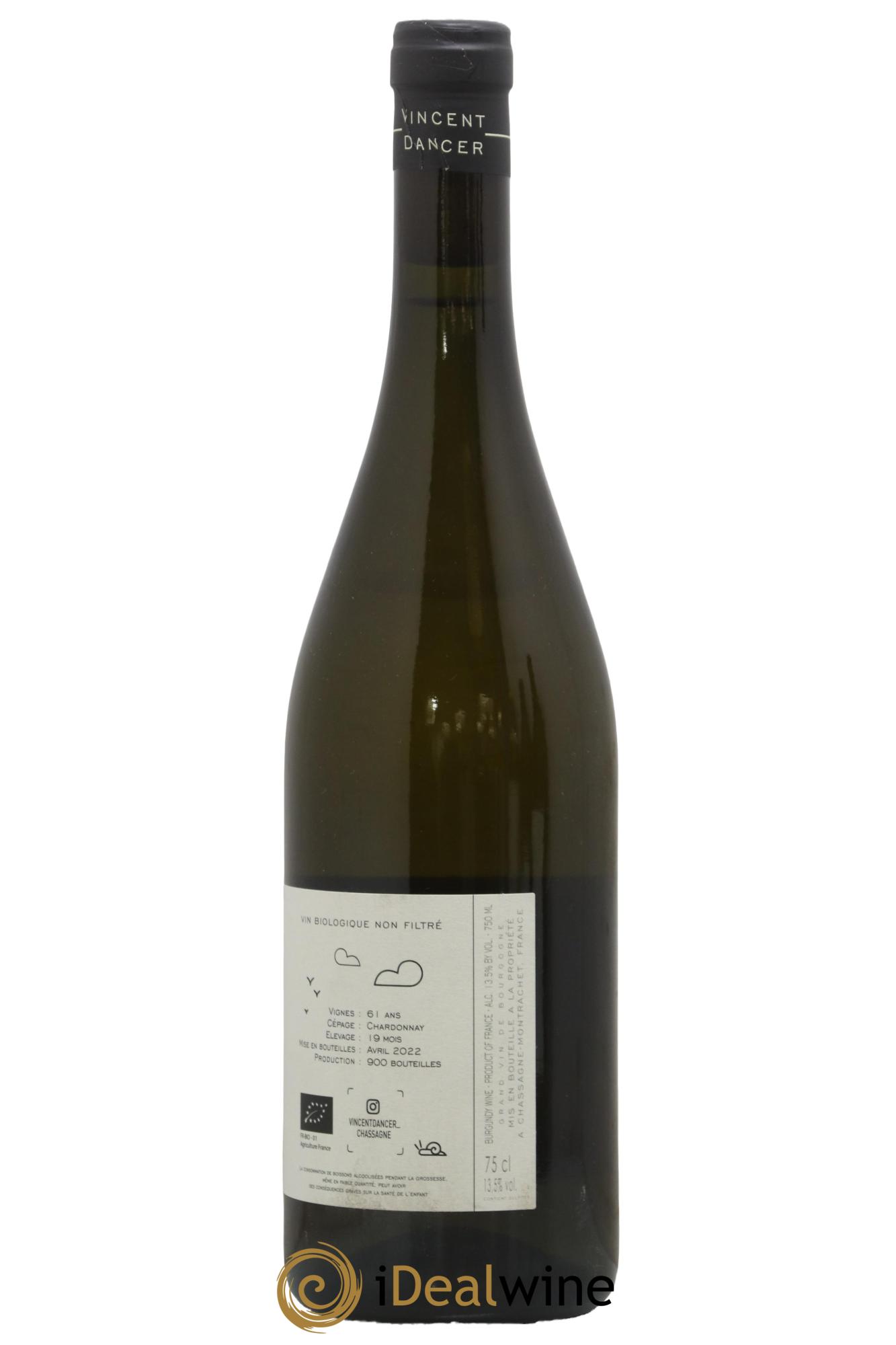 Meursault Les Grands Charrons Vincent Dancer 2020 - Lot de 1 bouteille - 1