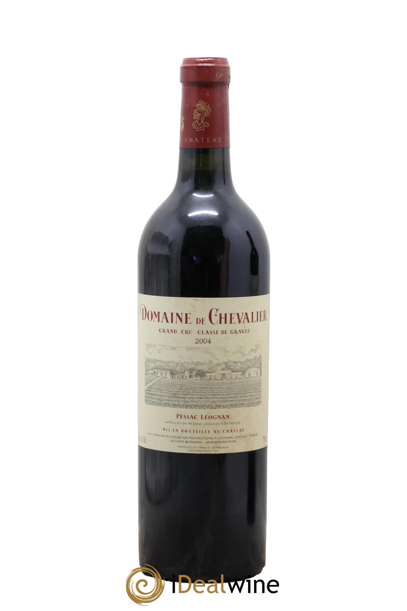 Domaine de Chevalier Cru Classé de Graves 2004 - Lot de 1 bouteille - 0