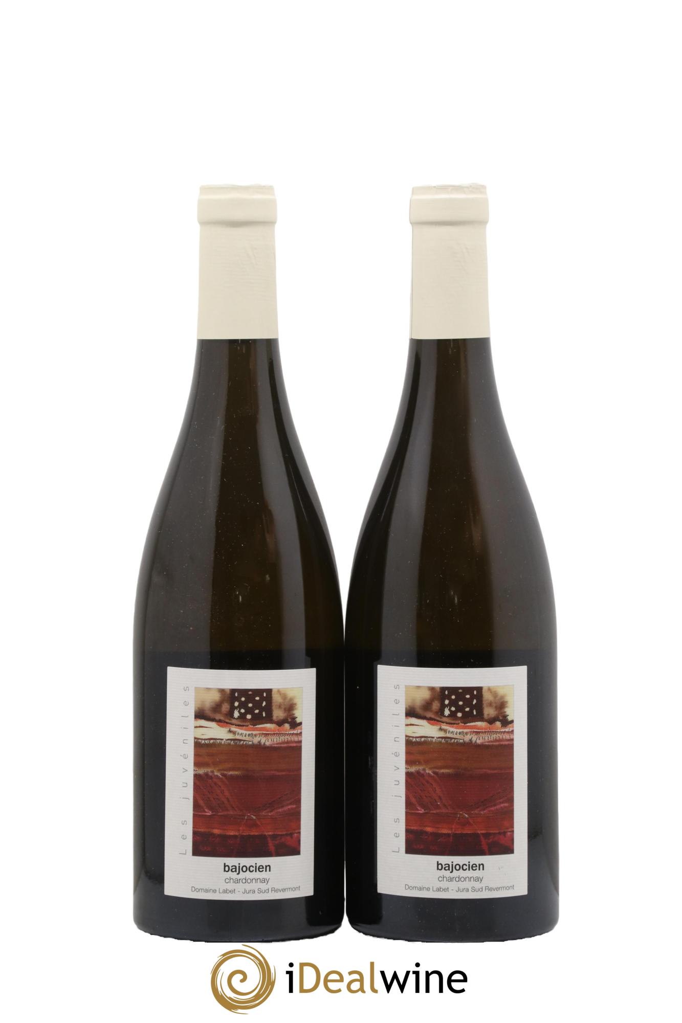 Côtes du Jura Chardonnay Bajocien Romain - Julien - Charline Labet 2022 - Lot de 2 bouteilles - 0