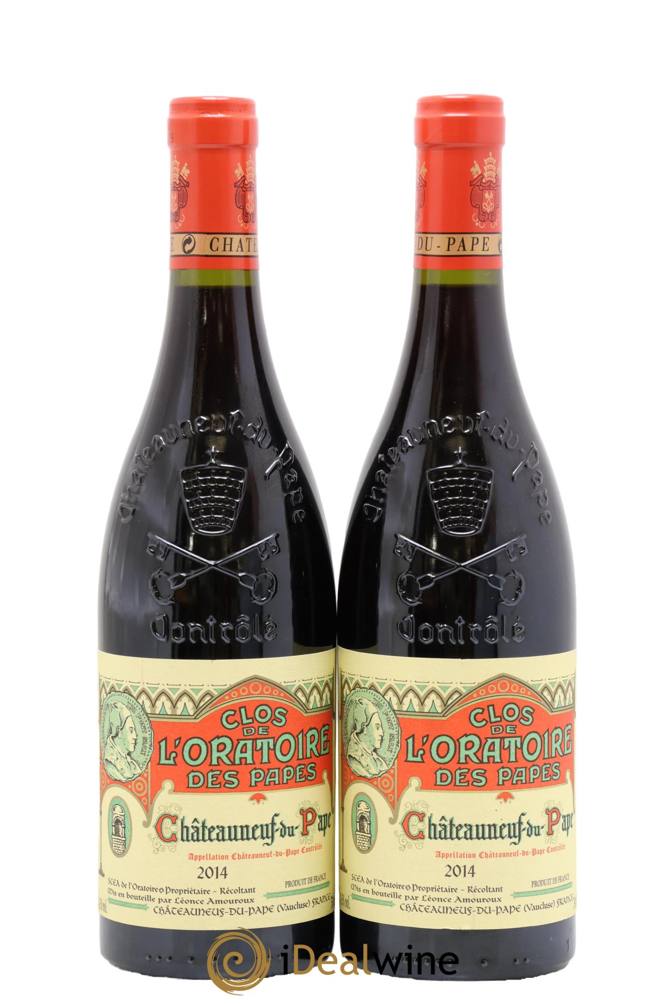 Châteauneuf-du-Pape Clos de l'Oratoire des Papes 2014 - Lot de 2 bouteilles - 0