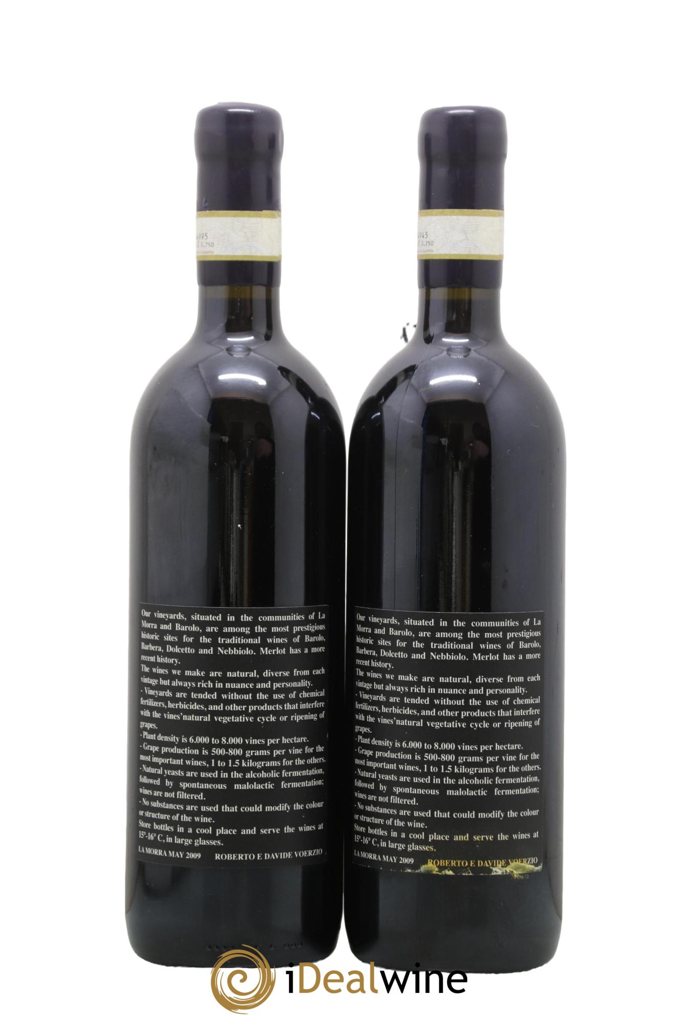Barolo DOCG Riserva 10 anni Fossati Case Nere Roberto Voerzio 2008 - Lot of 2 bottles - 1
