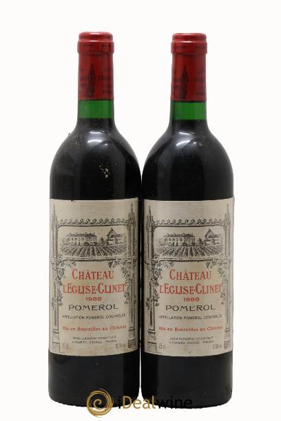 Château l' Église Clinet 1988 - Posten von 2 Flaschen - 0