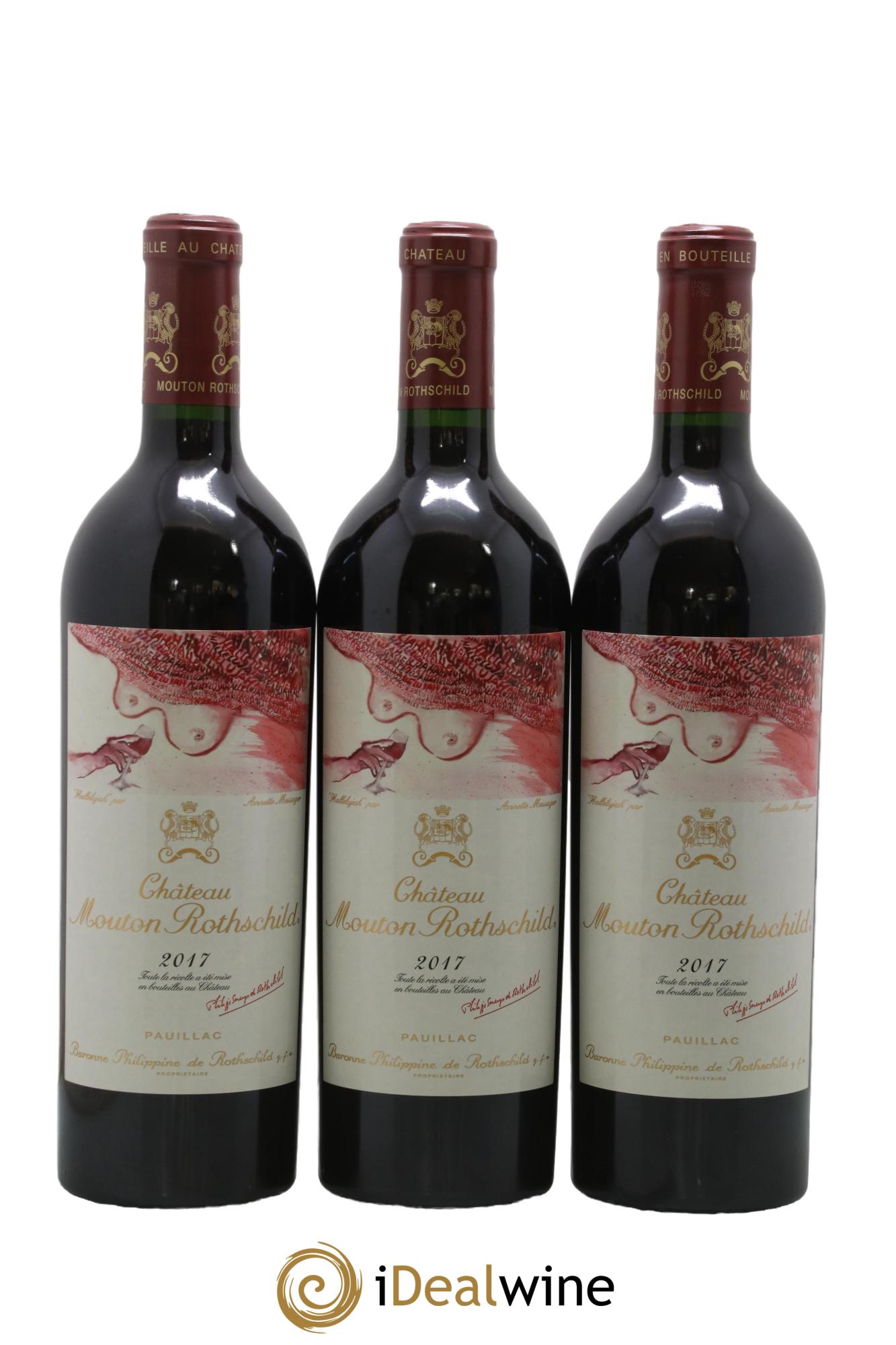 Château Mouton Rothschild 1er Grand Cru Classé 2017 - Lot de 6 bouteilles - 3