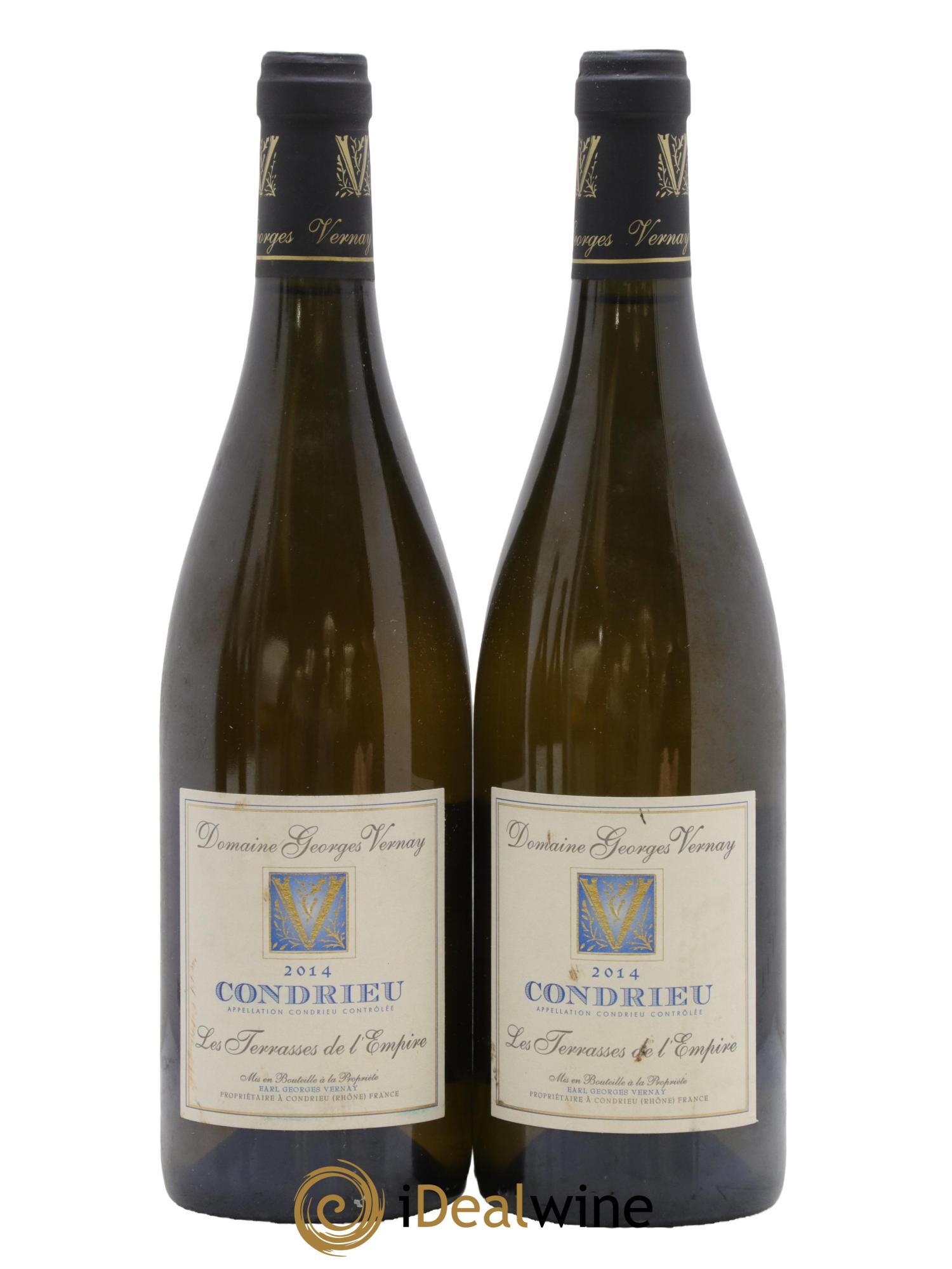 Condrieu Terrasses de l'Empire Georges Vernay 2014 - Lot de 2 bouteilles - 0