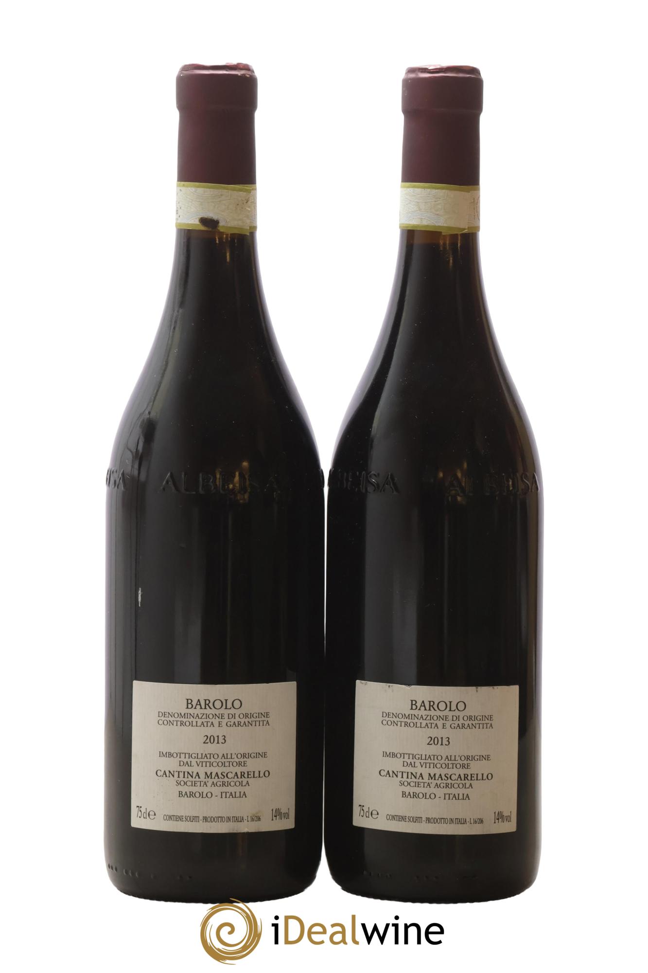 Barolo DOCG Bartolo Mascarello  2013 - Lot de 2 bouteilles - 1