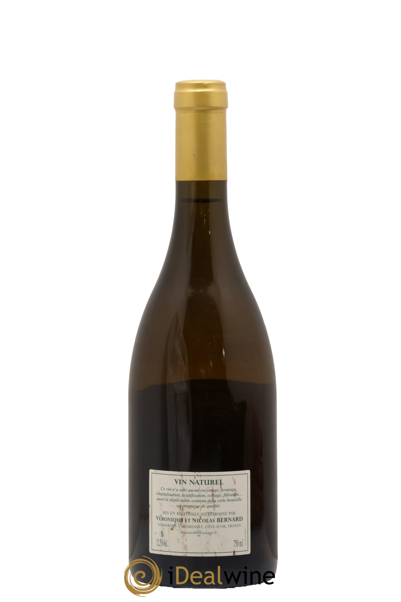 Meursault 1er Cru Les Charmes Dessus Bernard Bonin 2013 - Lot de 1 bouteille - 1
