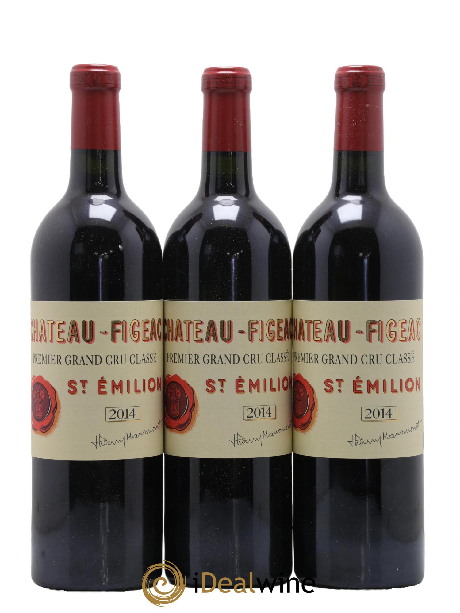 Château Figeac 1er Grand Cru Classé A 2014 - Lot de 6 bouteilles - 1
