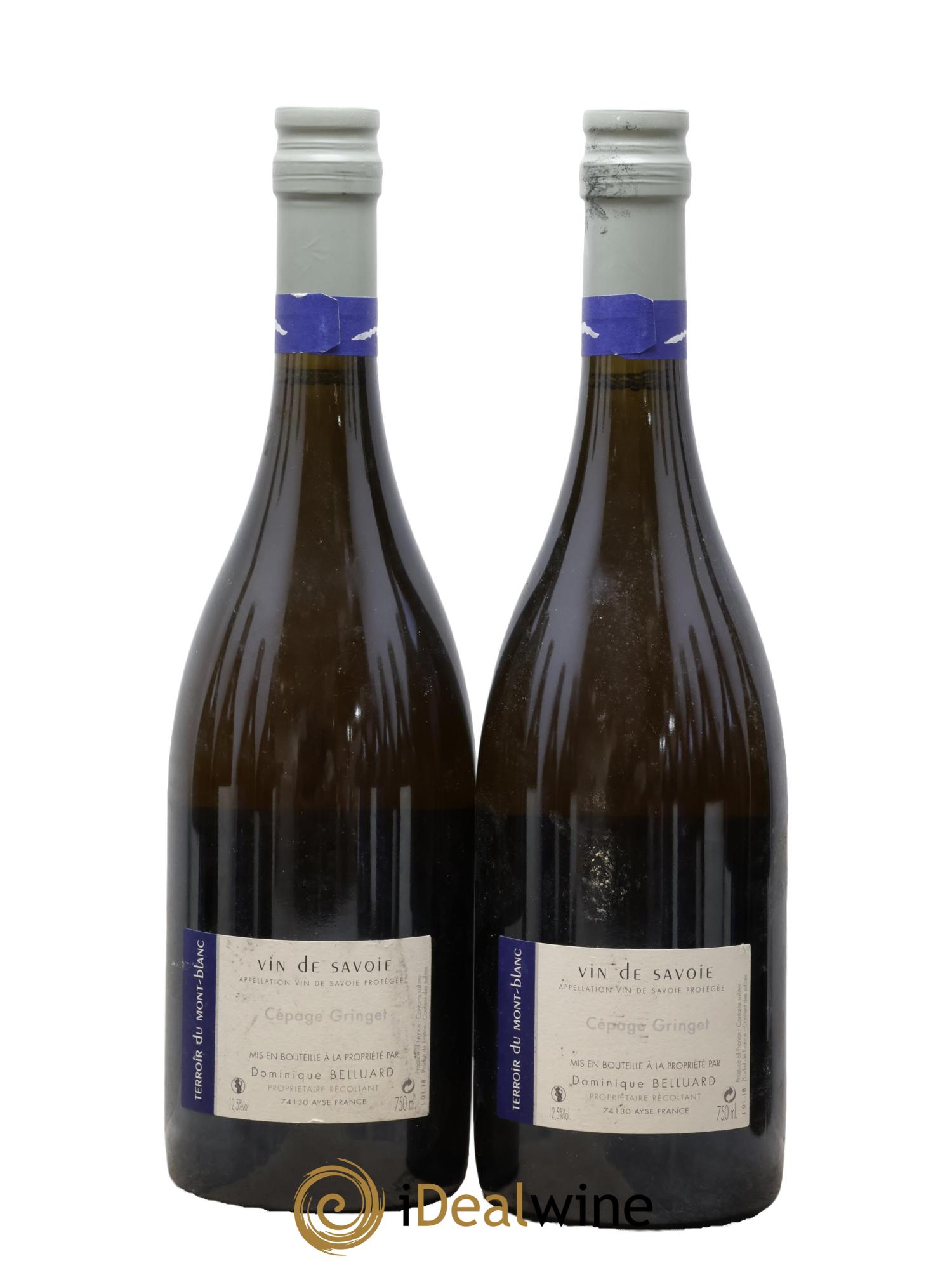 Vin de Savoie Les Alpes Domaine Belluard  2018 - Lot of 2 bottles - 1