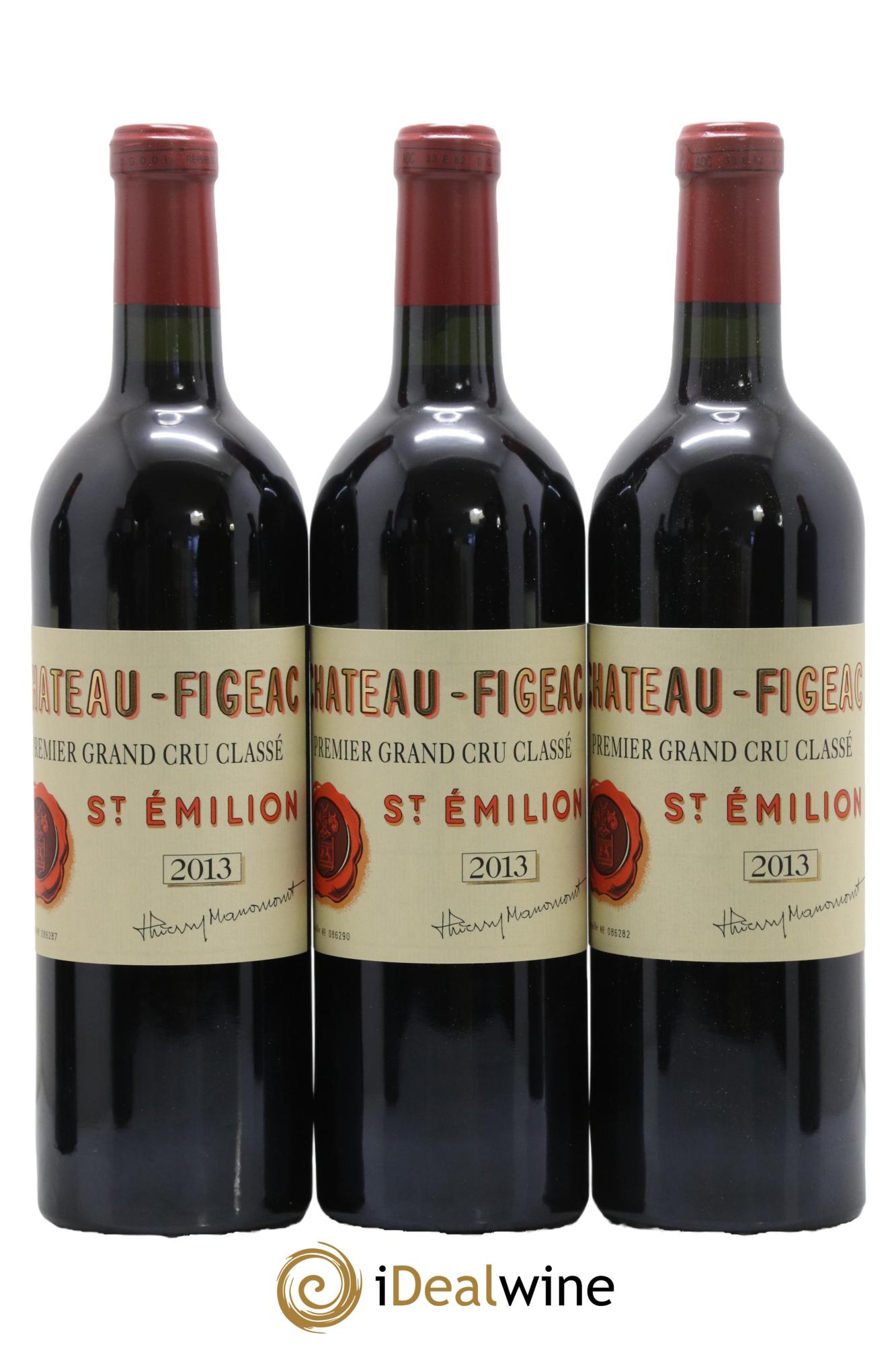 Château Figeac 1er Grand Cru Classé A 2013 - Lot de 12 bouteilles - 3