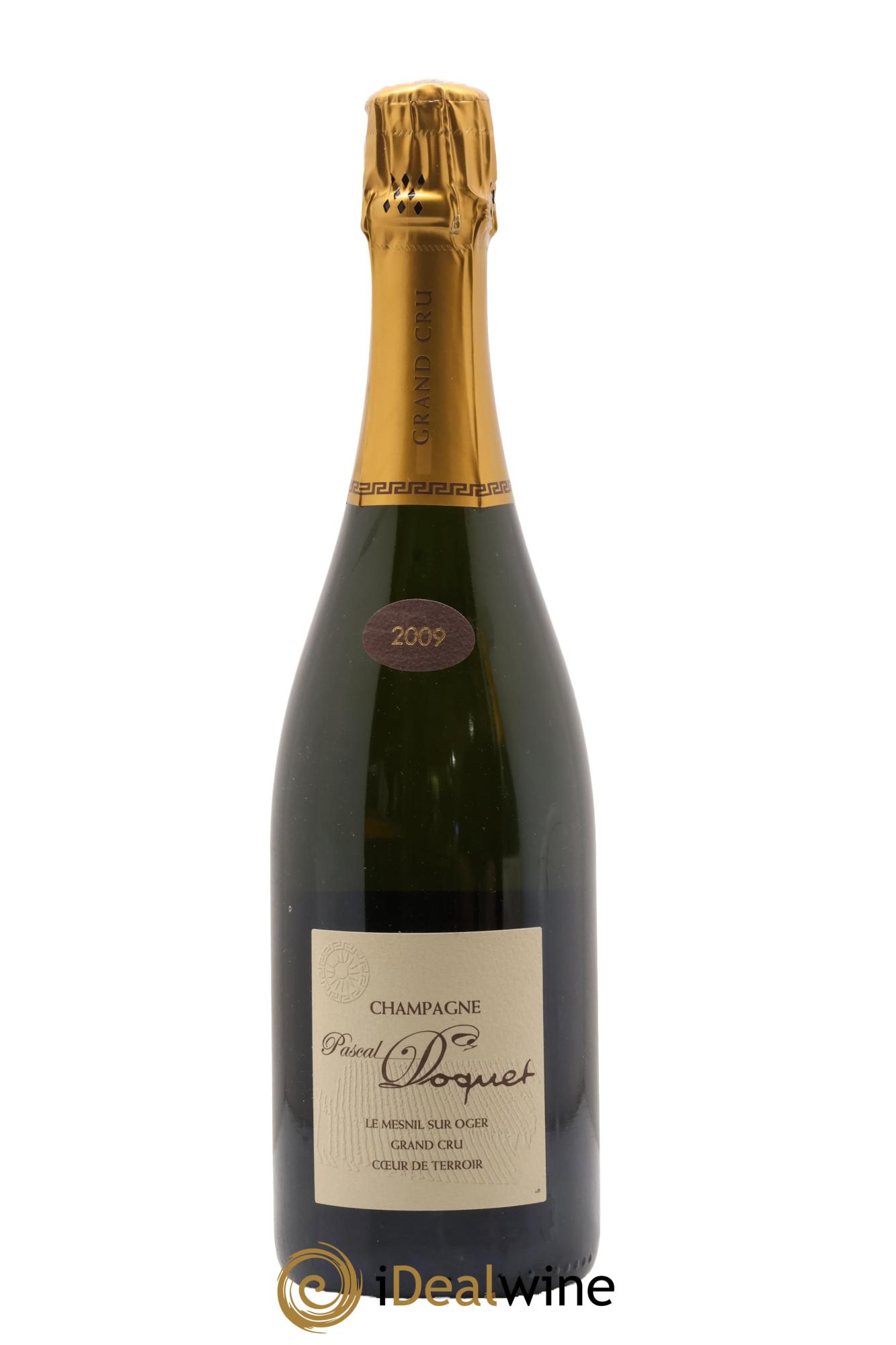 Champagne Grand Cru Le Mesnil Doquet Pascal 2009 - Lote de 1 botella - 0