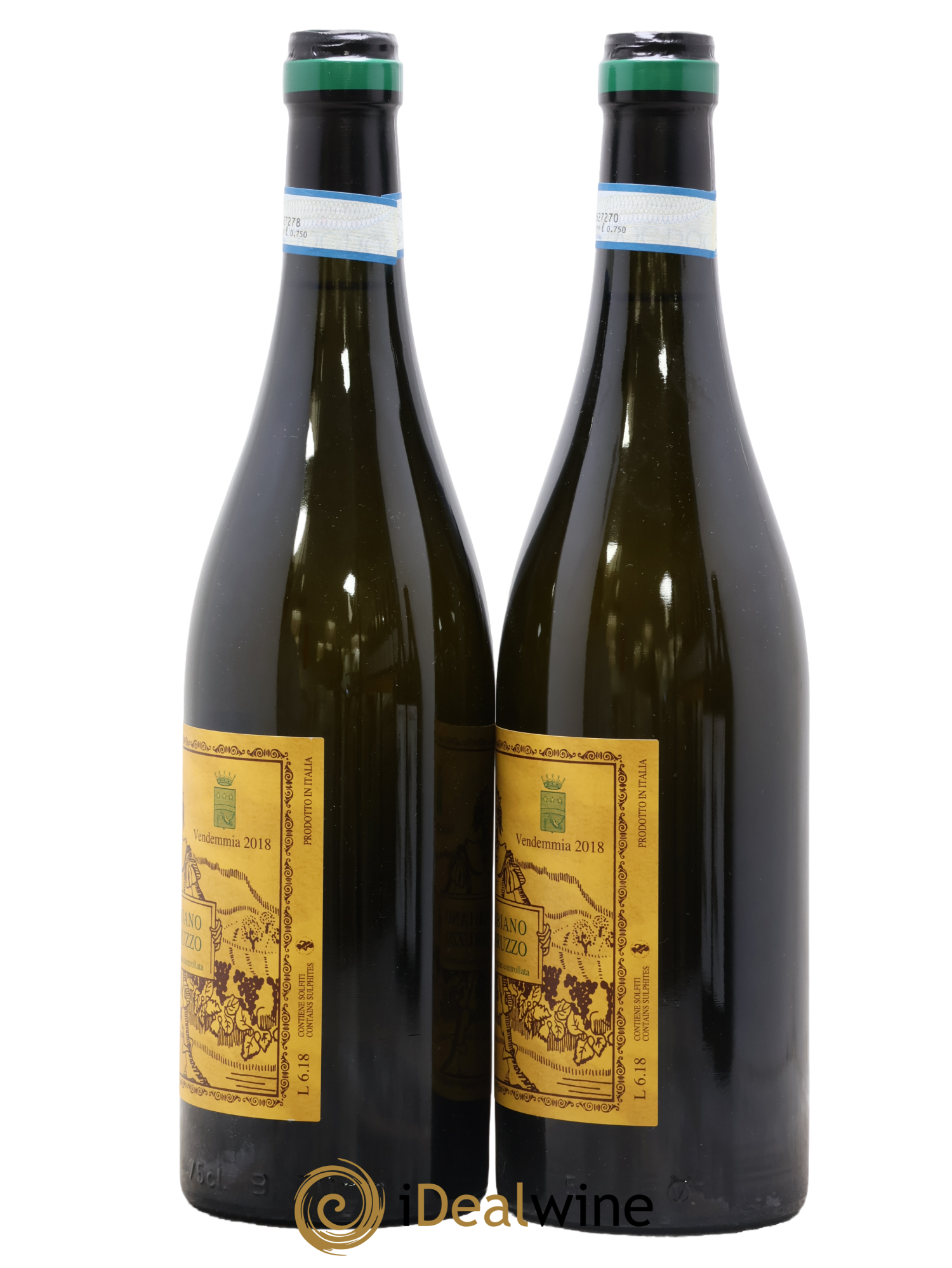 Trebbiano d'Abruzzo DOC Francesco Valentini 2018 - Lot of 2 bottles - 1