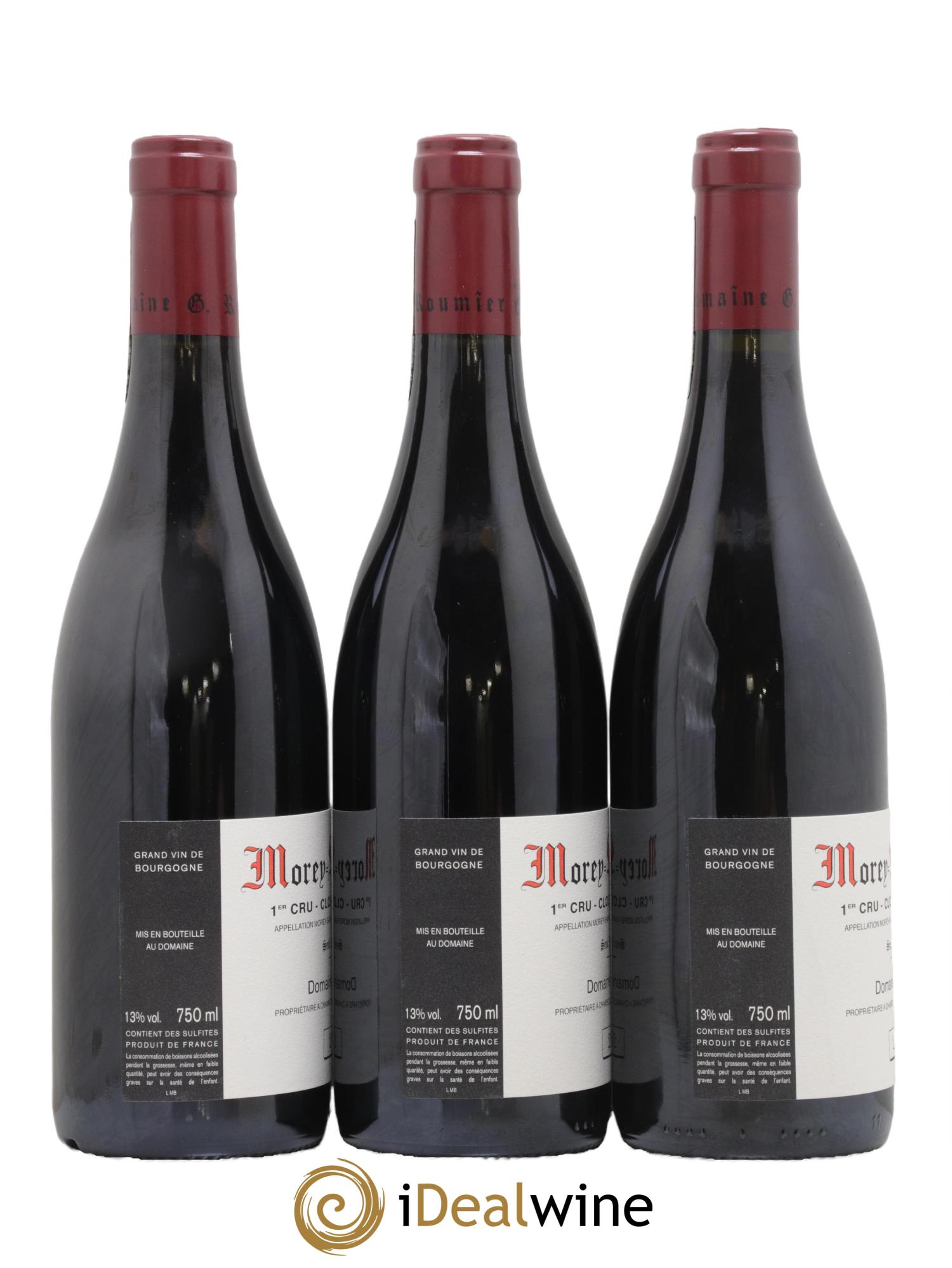 Morey Saint-Denis 1er Cru Clos de la Bussière Georges Roumier (Domaine)  2012 - Lot de 3 bouteilles - 1
