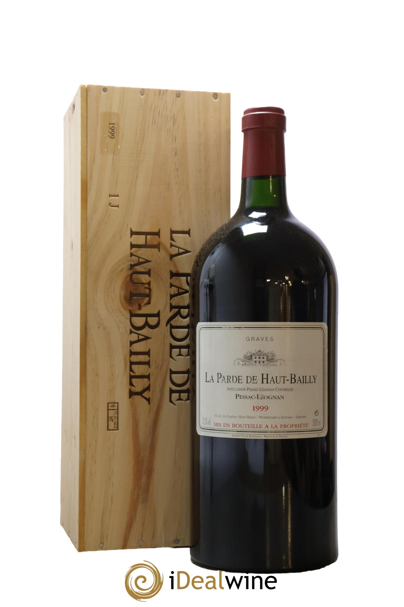 Haut Bailly II (Anciennement La Parde de Haut-Bailly) Second Vin 1999 - Lot de 1 jeroboam - 1