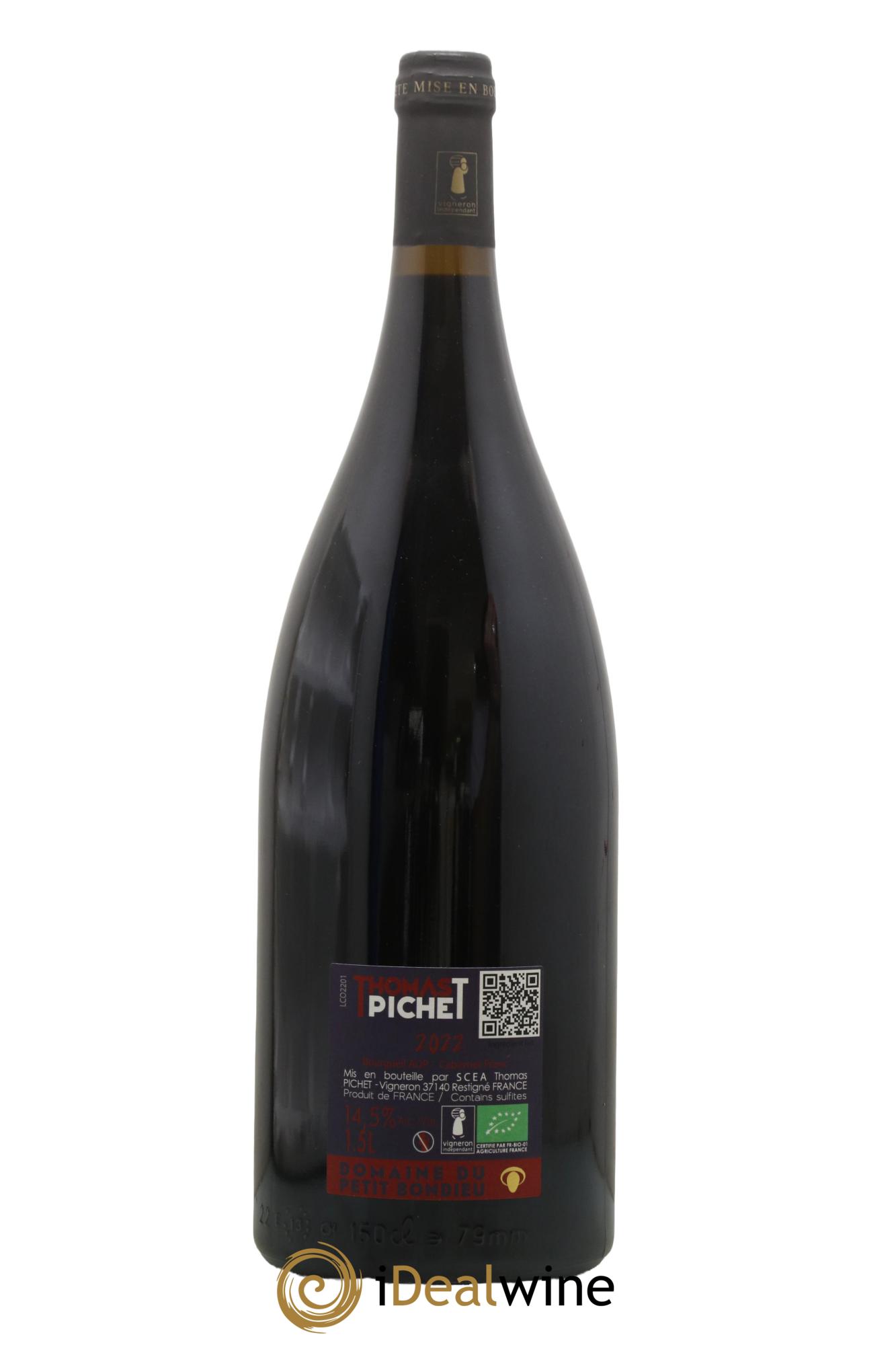 Bourgueil Thomas Pichet Couplets 2022 - Lot of 1 magnum - 1