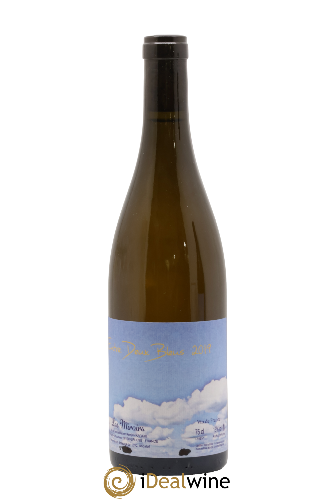 Vin de France Entre Deux Bleus Les saugettes Kenjiro Kagami - Domaine des Miroirs 2019 - Lot of 1 bottle - 0