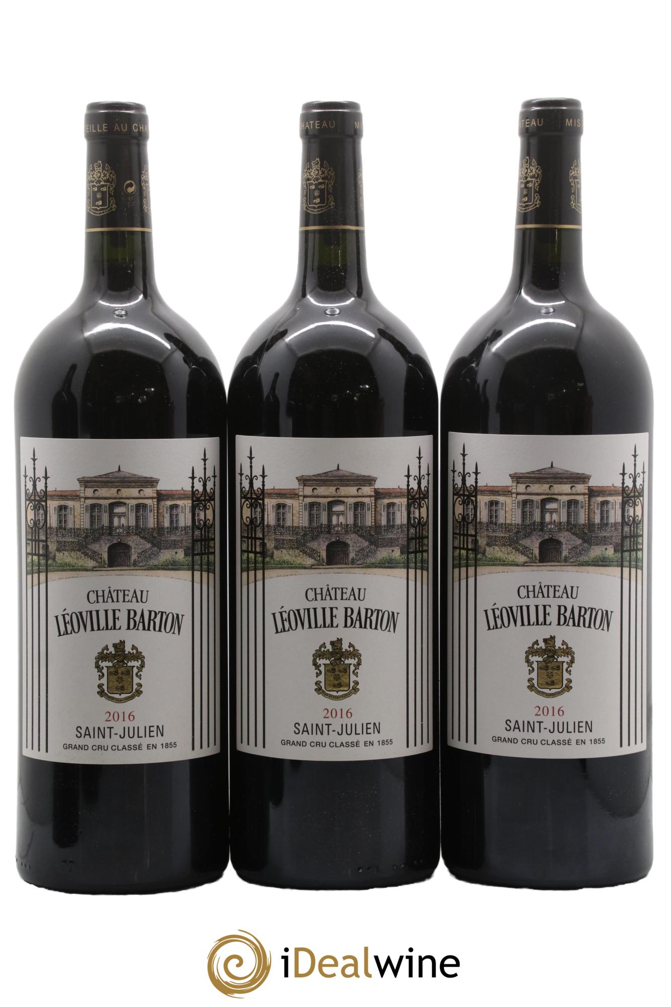 Château Léoville Barton 2ème Grand Cru Classé 2016 - Lot of 6 magnums - 3