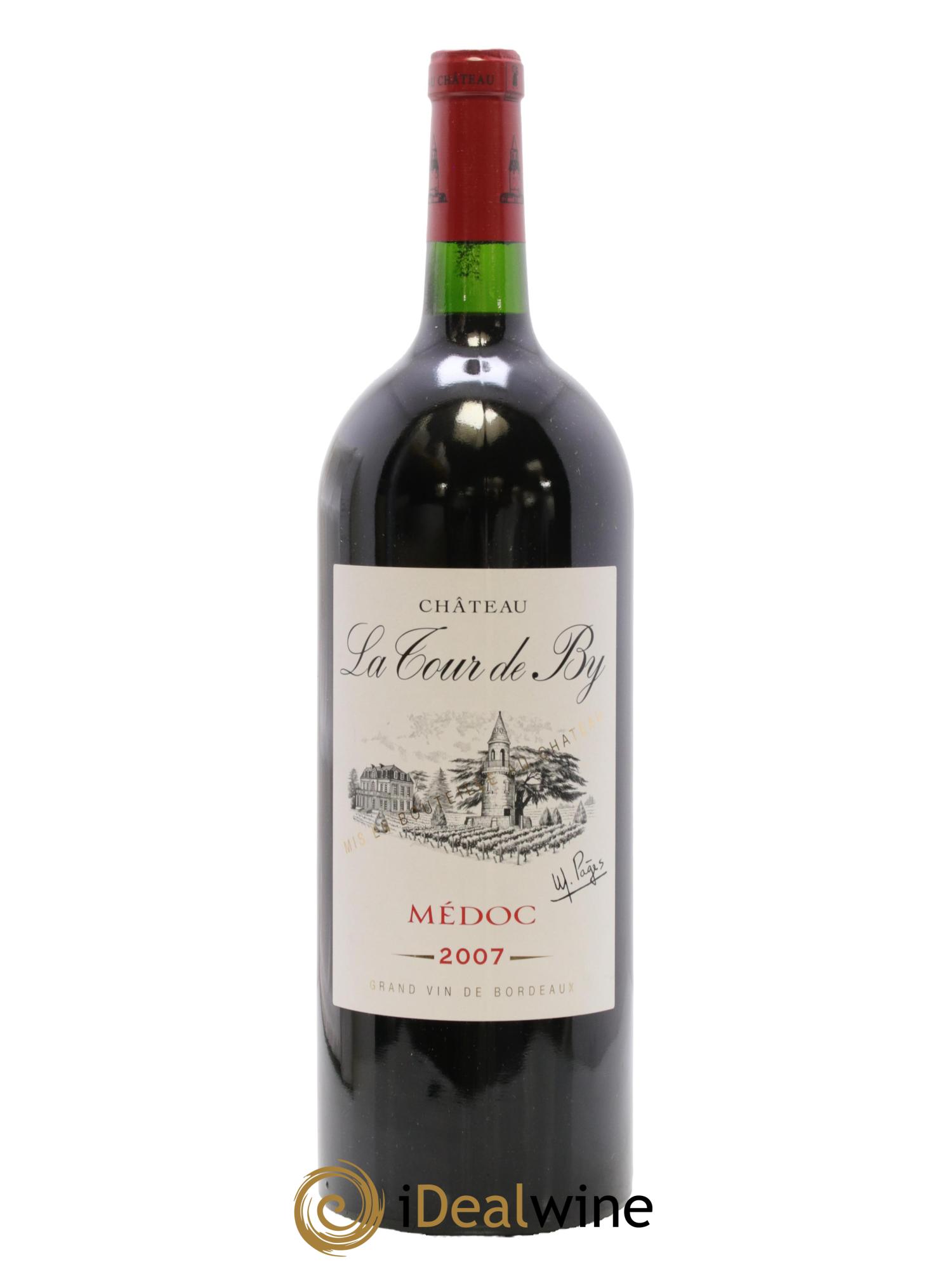 Château La Tour de By Cru Bourgeois 2007 - Lot of 1 magnum - 0