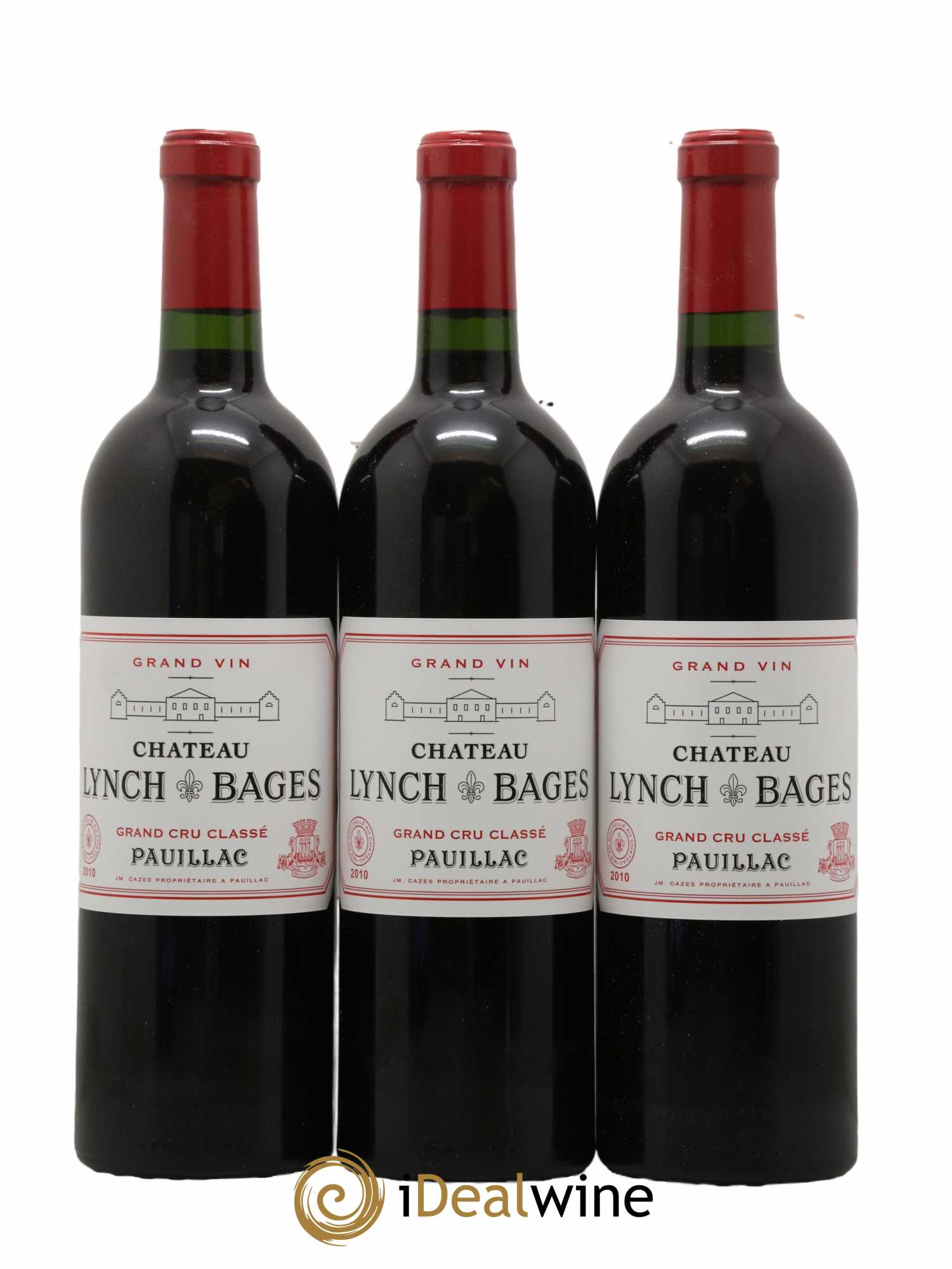 Château Lynch Bages 5ème Grand Cru Classé  2010 - Lot of 6 bottles - 3