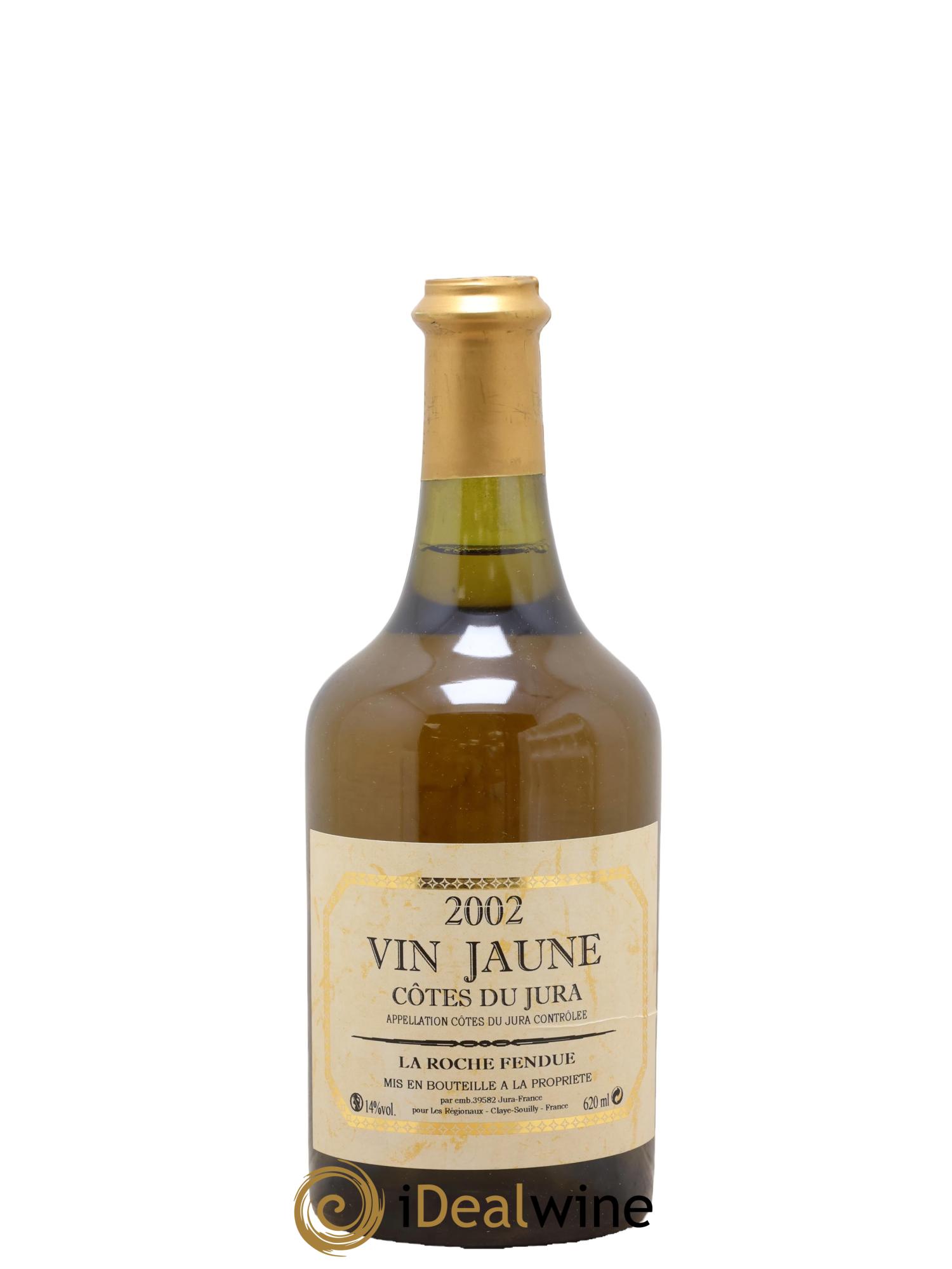 Côtes du Jura Vin Jaune La Roche Fendue 2002 - Lot de 1 clavelin - 0