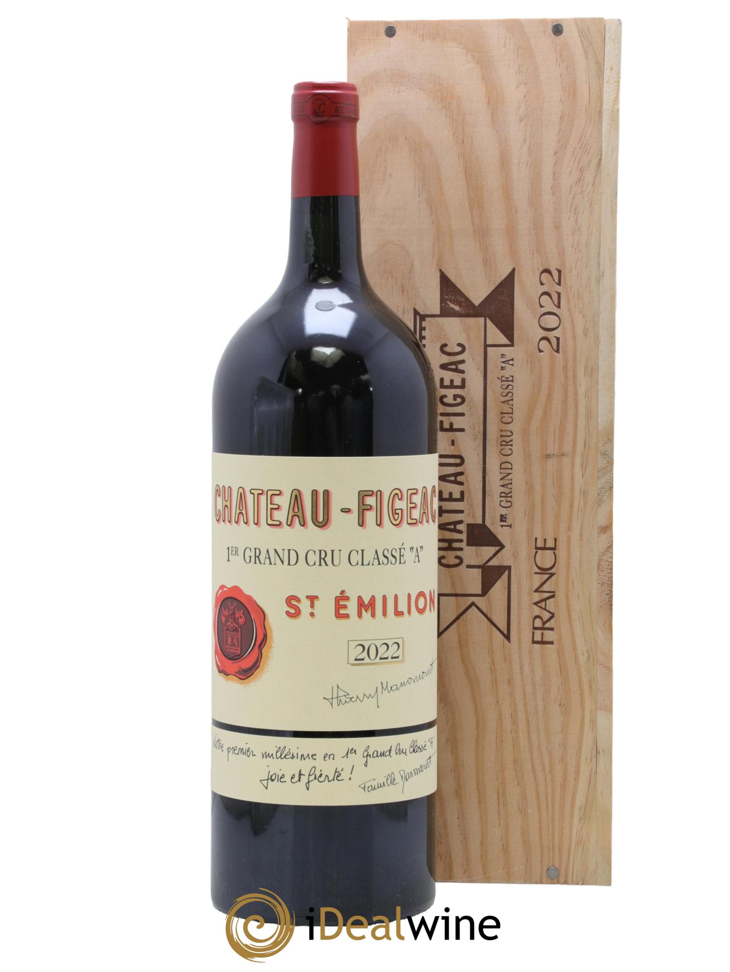 Château Figeac 1er Grand Cru Classé A 2022 - Lotto di 1 magnum - 0