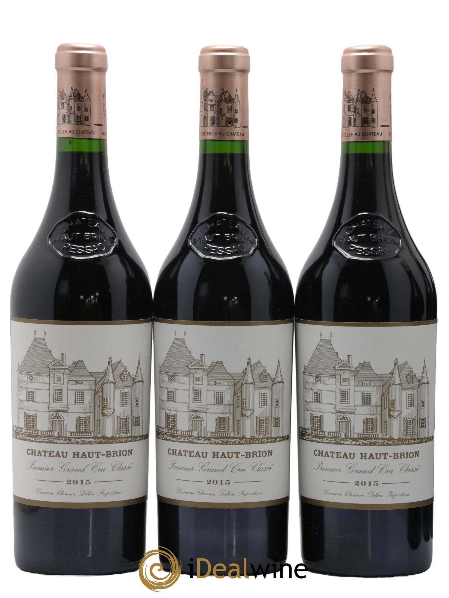 Château Haut Brion 1er Grand Cru Classé 2015 - Lot de 6 bouteilles - 3