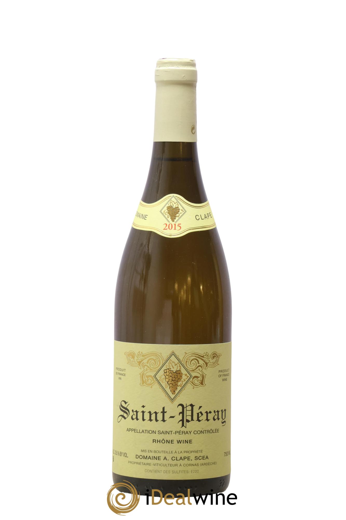 Saint-Péray Auguste Clape 2015 - Lot of 1 bottle - 0
