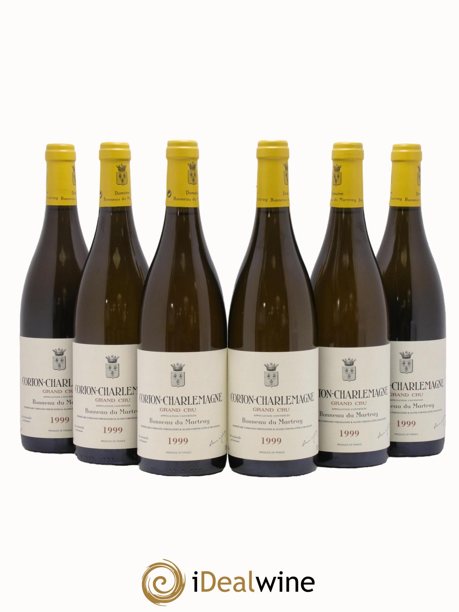 Corton-Charlemagne Grand Cru Bonneau du Martray (Domaine) 1999 - Lot de 6 bouteilles - 0