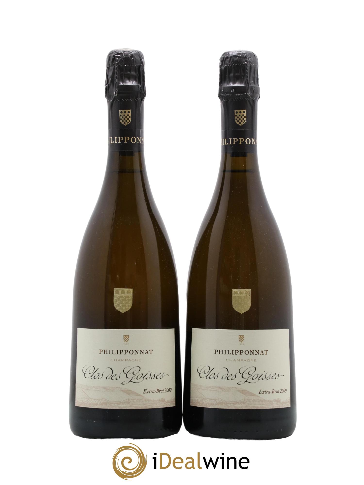 Clos des Goisses Philipponnat 2009 - Posten von 2 Flaschen - 0