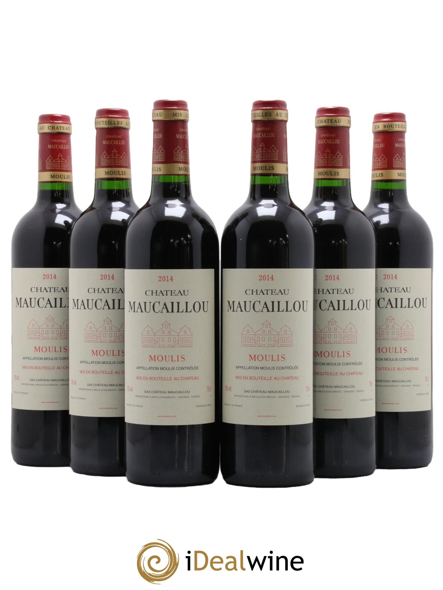 Château Maucaillou 2014 - Lot de 6 bouteilles - 0