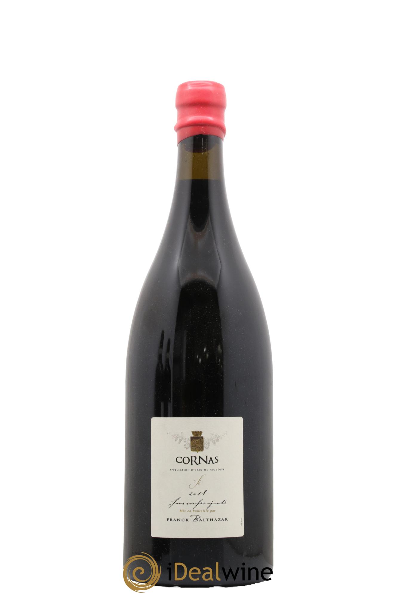 Cornas Cuvée sans soufre Franck Balthazar (Domaine) 2018 - Lot de 1 double magnum - 0