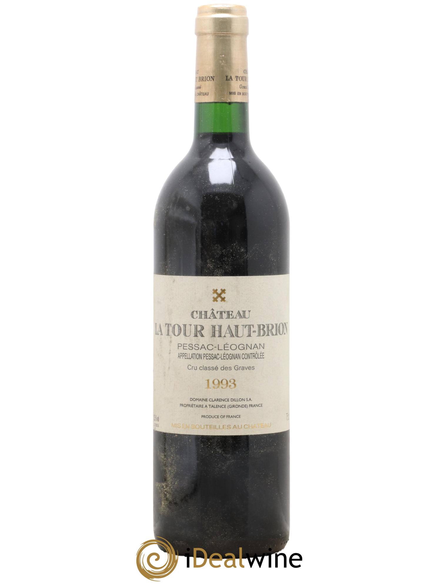 Château la Tour Haut-Brion Cru Classé de Graves 1993 - Lot de 1 bouteille - 0