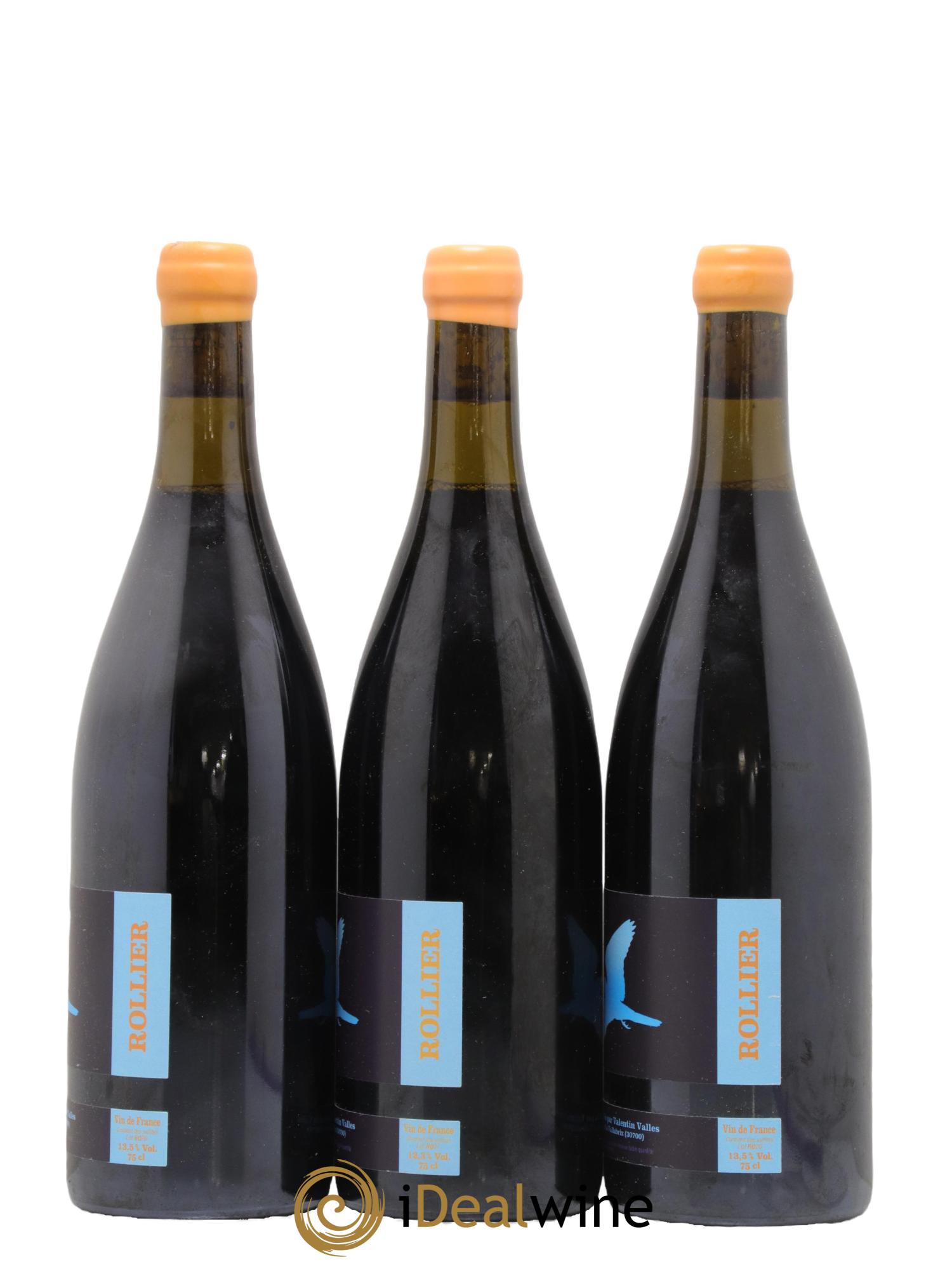 Vin de France Rollier Valentin Vallés 2020 - Lot de 3 bouteilles - 1