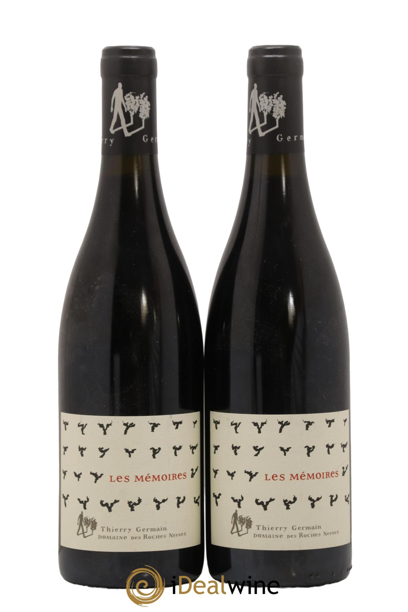 Saumur-Champigny Les Mémoires Domaine des Roches Neuves - Thierry Germain 2016 - Lot de 2 bouteilles - 0