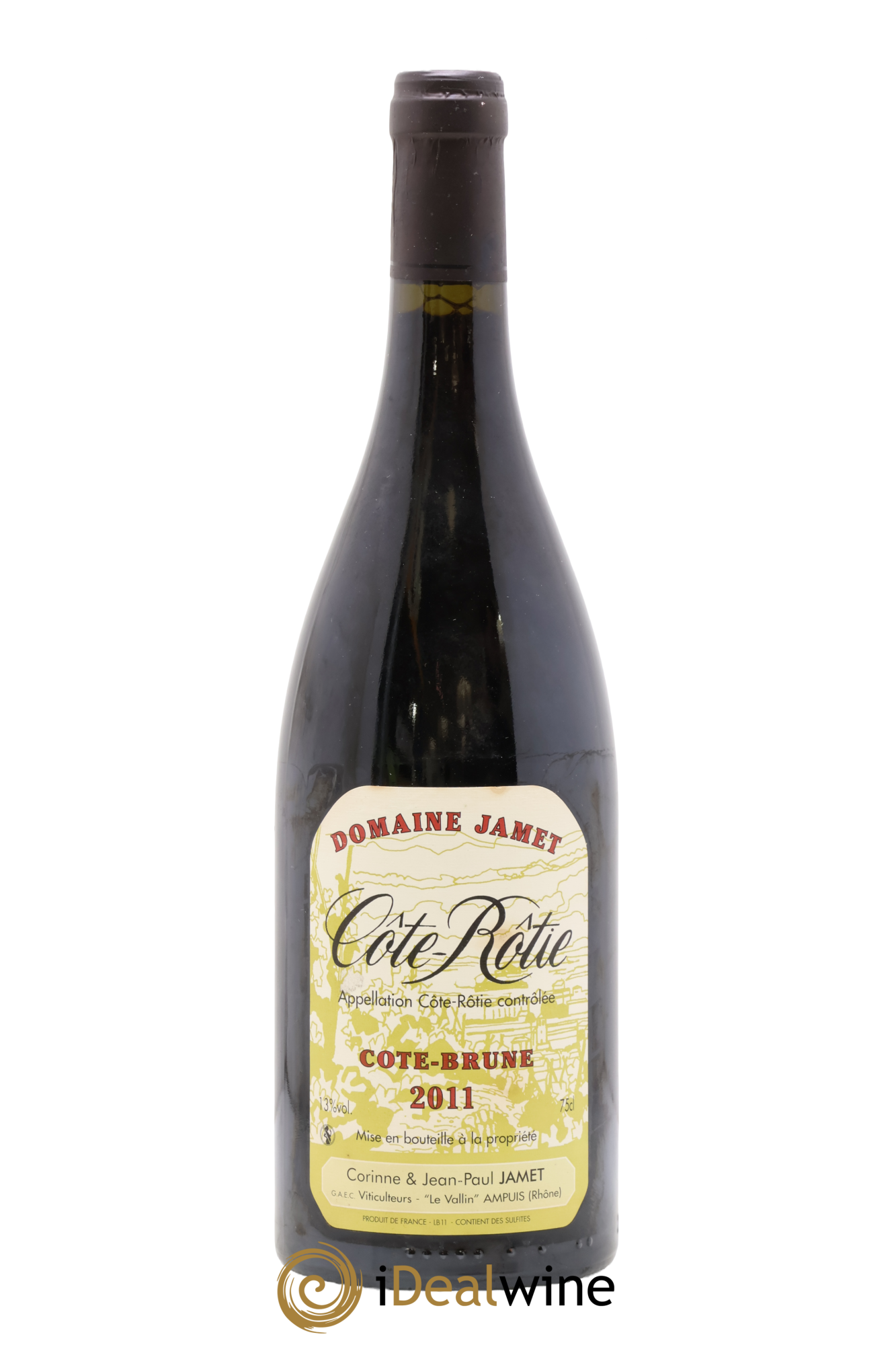 Côte-Rôtie Côte Brune Jamet (Domaine) 2011 - Lot de 1 bouteille - 0