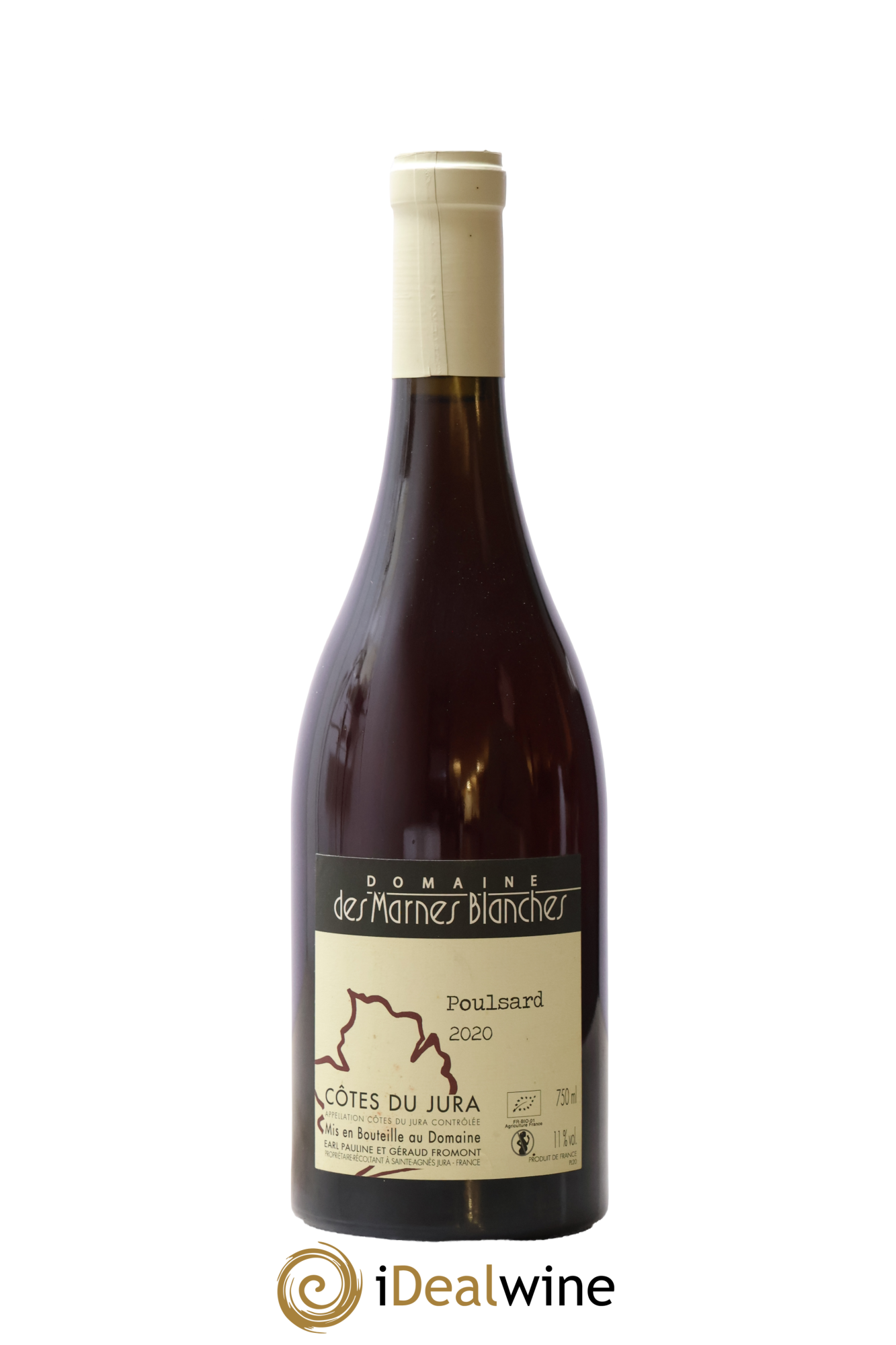 Côtes du Jura Poulsard Marnes Blanches (Domaine des) 2020 - Lot de 1 bouteille - 0
