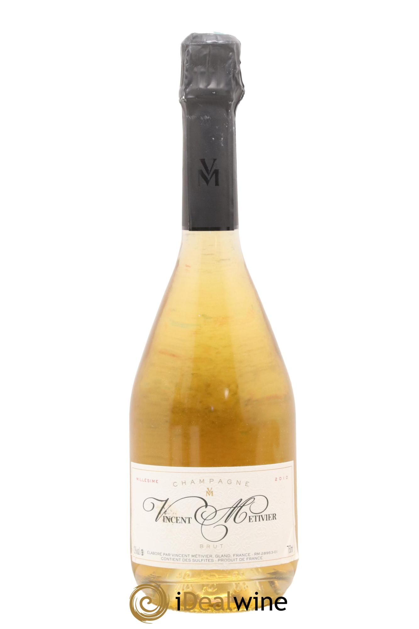 Champagne Brut Vincent Métivier 2010 - Lot de 1 bouteille - 0