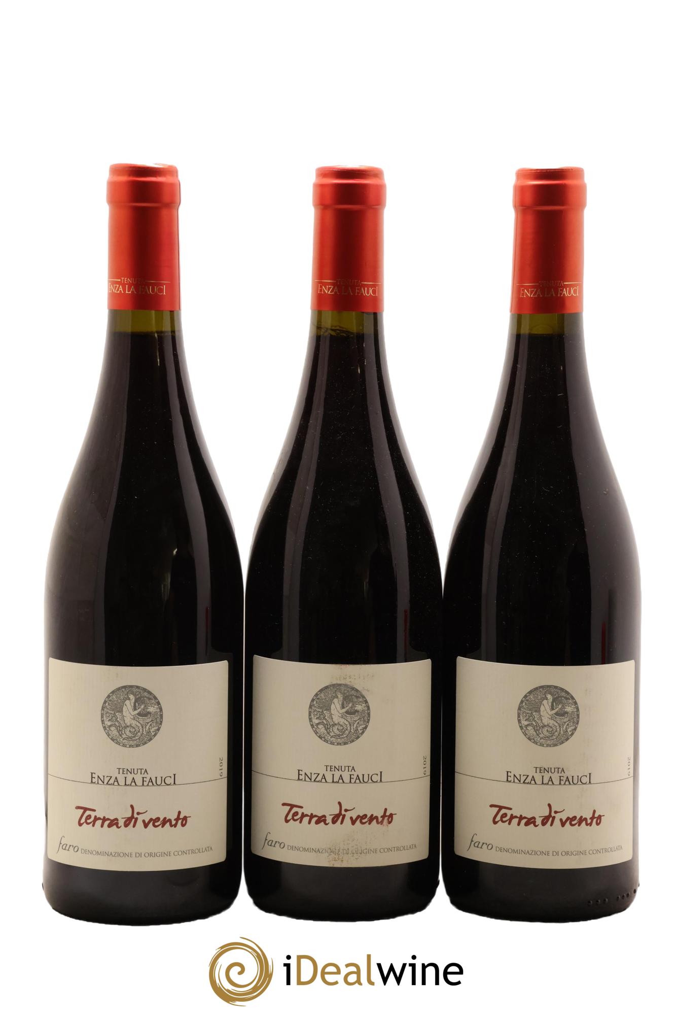 Italie Faro DOC Terra di Vento Tenuta Enza la Fauci 2019 - Lot de 3 bouteilles - 0