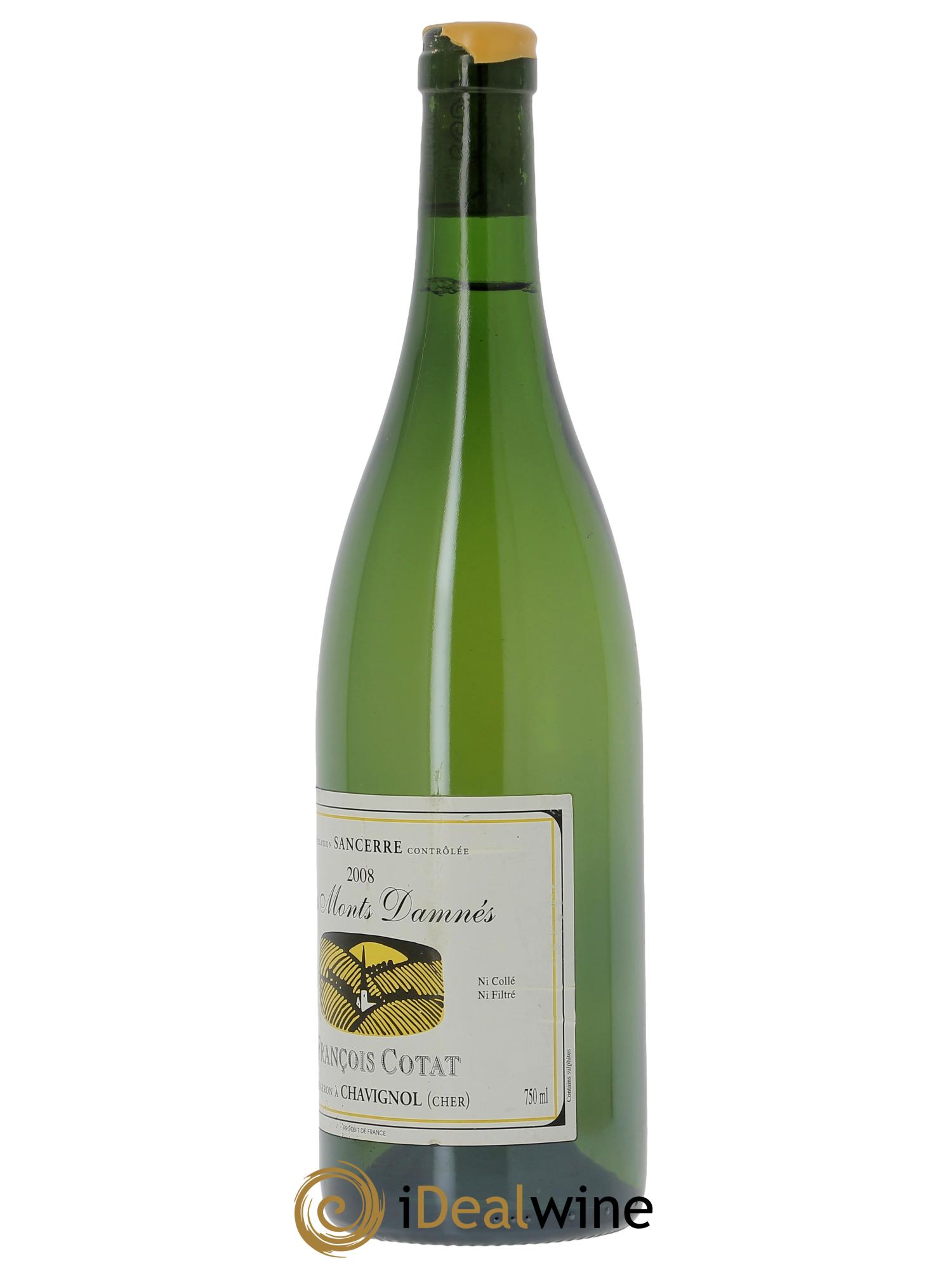 Sancerre Les Monts Damnés François Cotat  2008 - Lot de 1 bouteille - 1