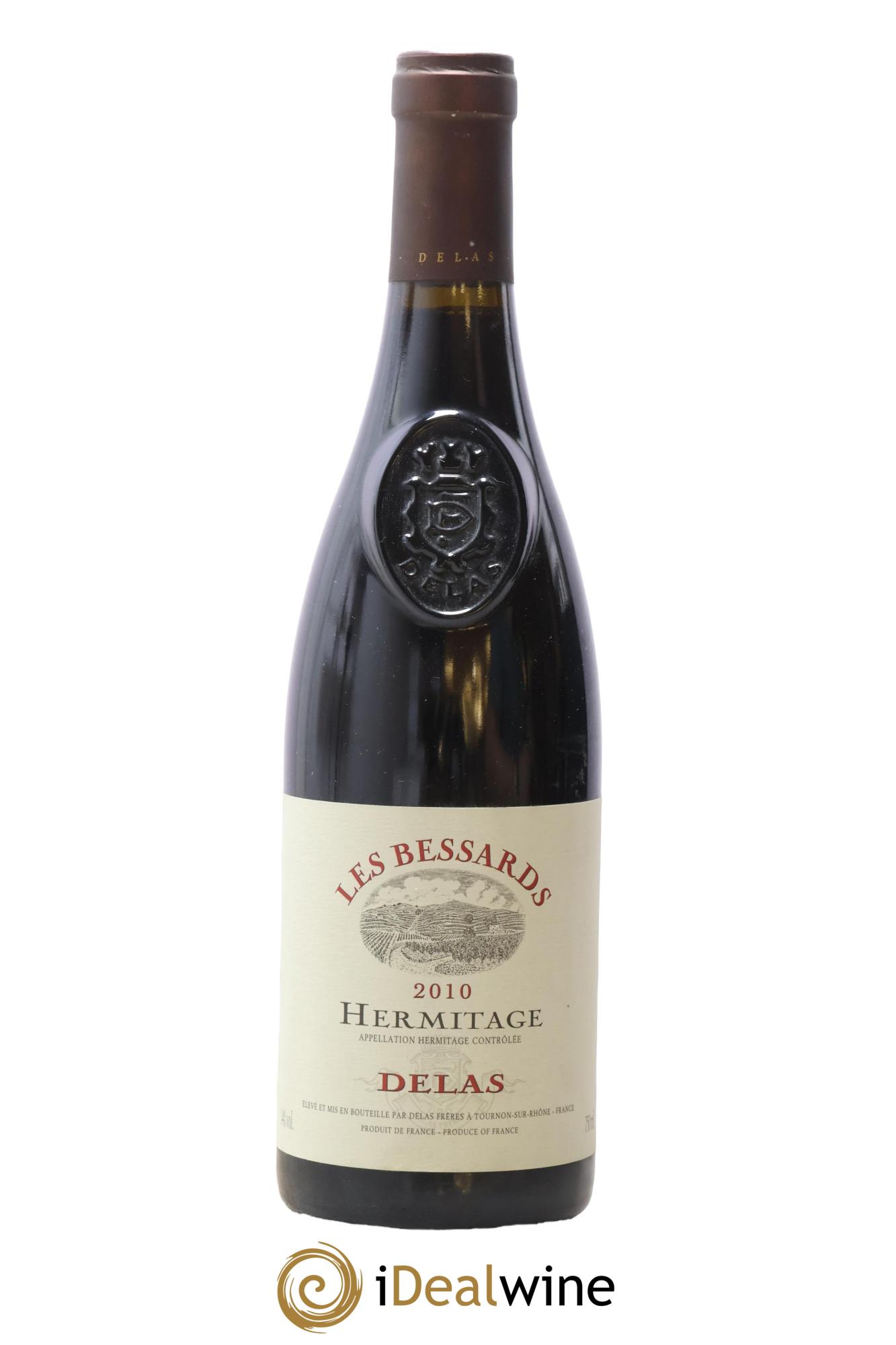 Hermitage Les Bessards Delas Frères 2010 - Lot de 1 bouteille - 0