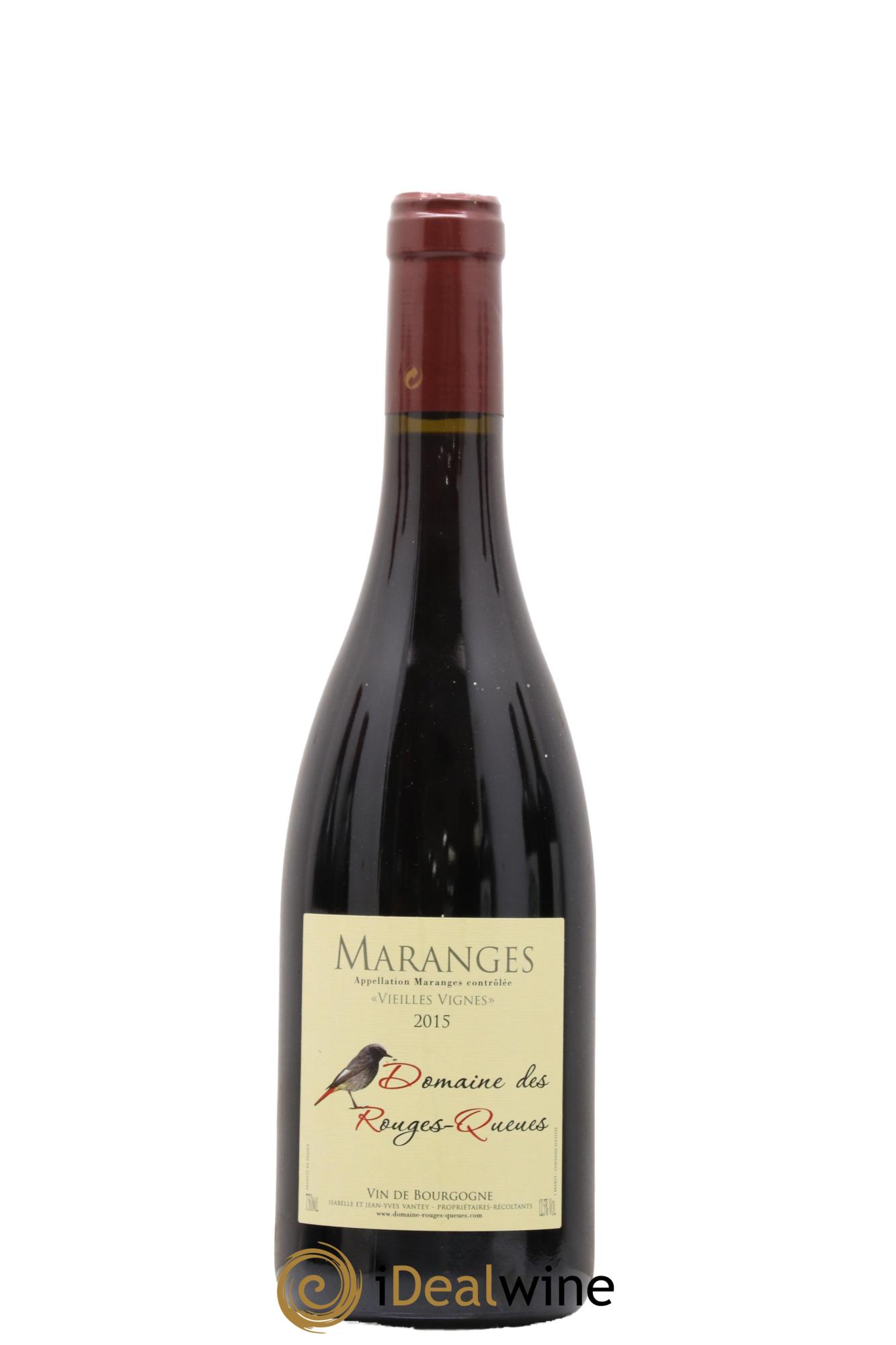 Maranges Vieilles Vignes Domaine des Rouges Queues 2015 - Lotto di 1 bottiglia - 0