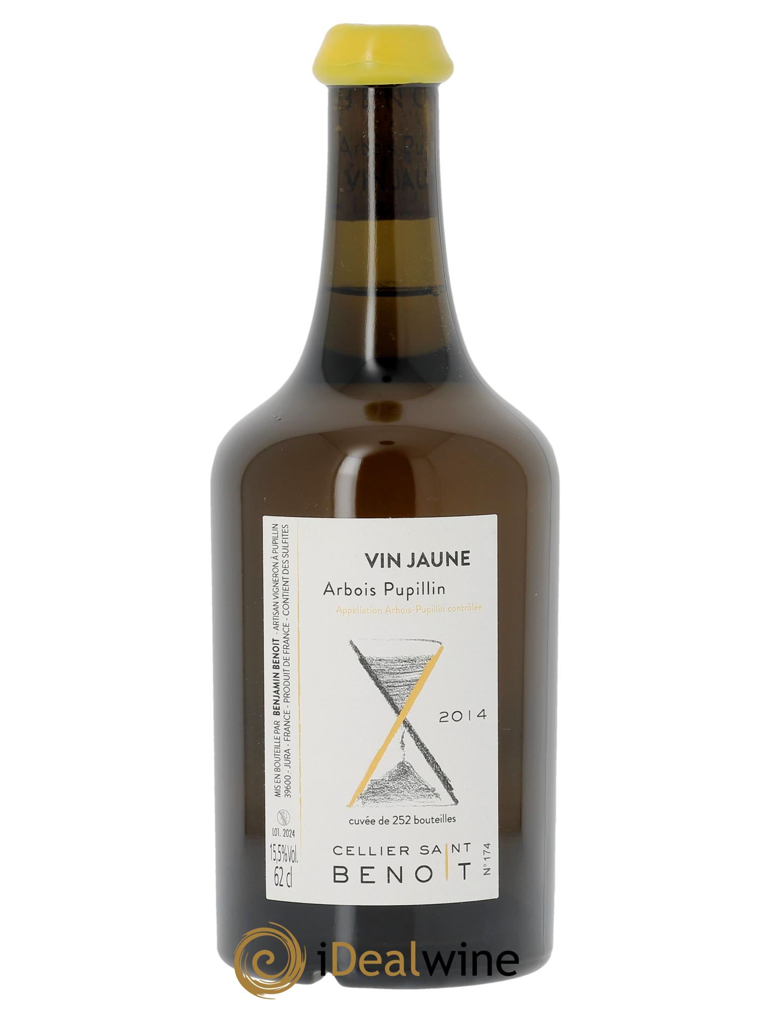Arbois Pupillin Vin Jaune Cellier Saint Benoît 2014 - Posten von 1 Flasche - 0