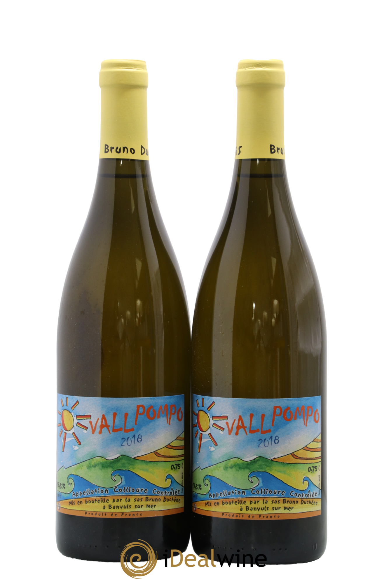 Collioure Vall Pompo Bruno Duchêne 2018 - Lot of 2 bottles - 0