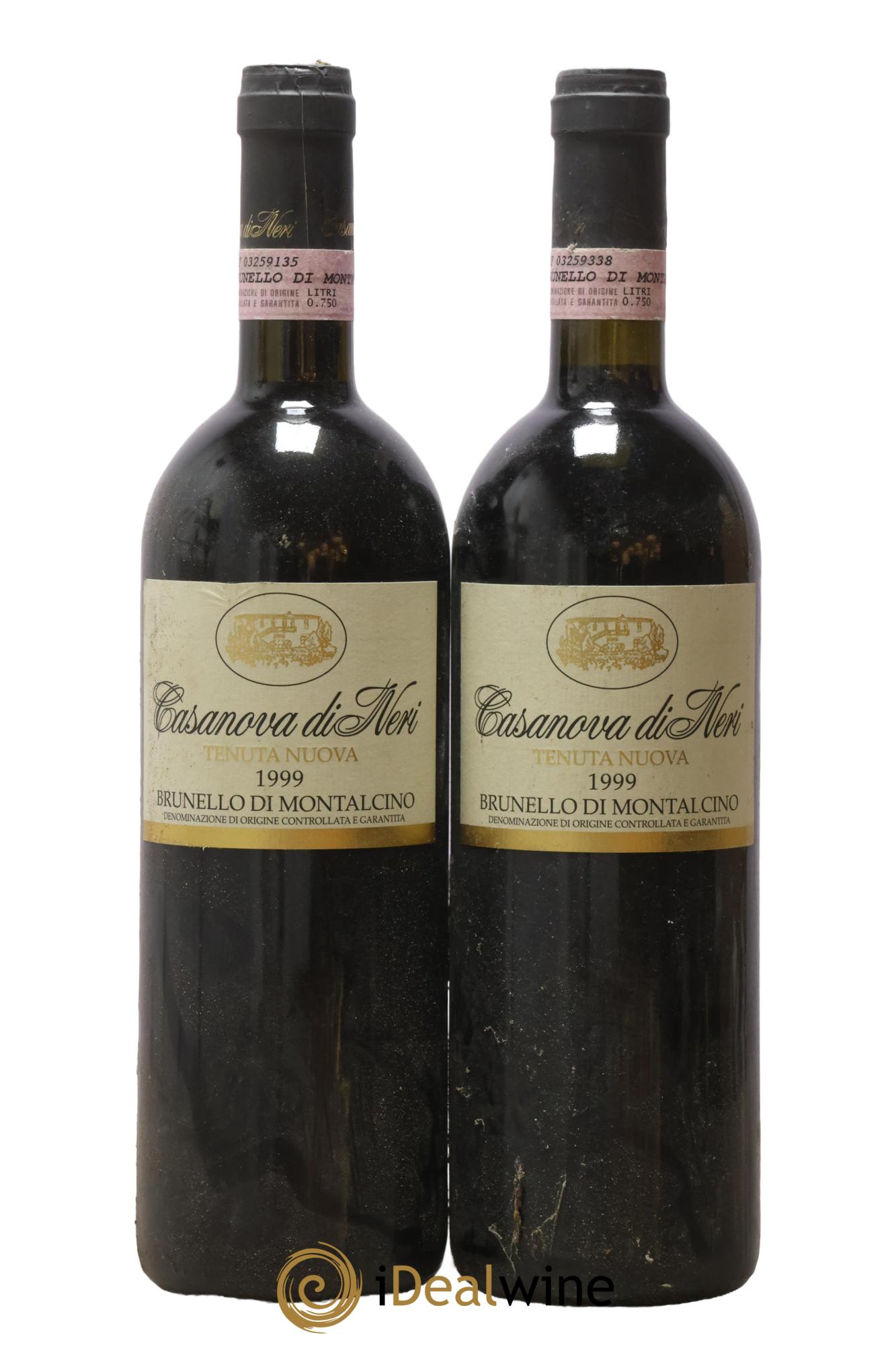 Brunello di Montalcino DOCG Tenuta Nuova Casanova di Neri - Giacomo Neri 1999 - Lotto di 2 bottiglie - 0
